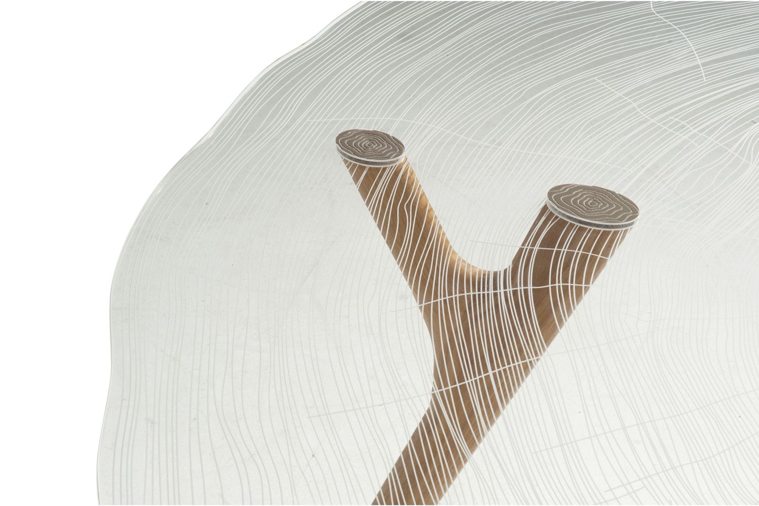 Plexiwood Outdoor Round Dining Table