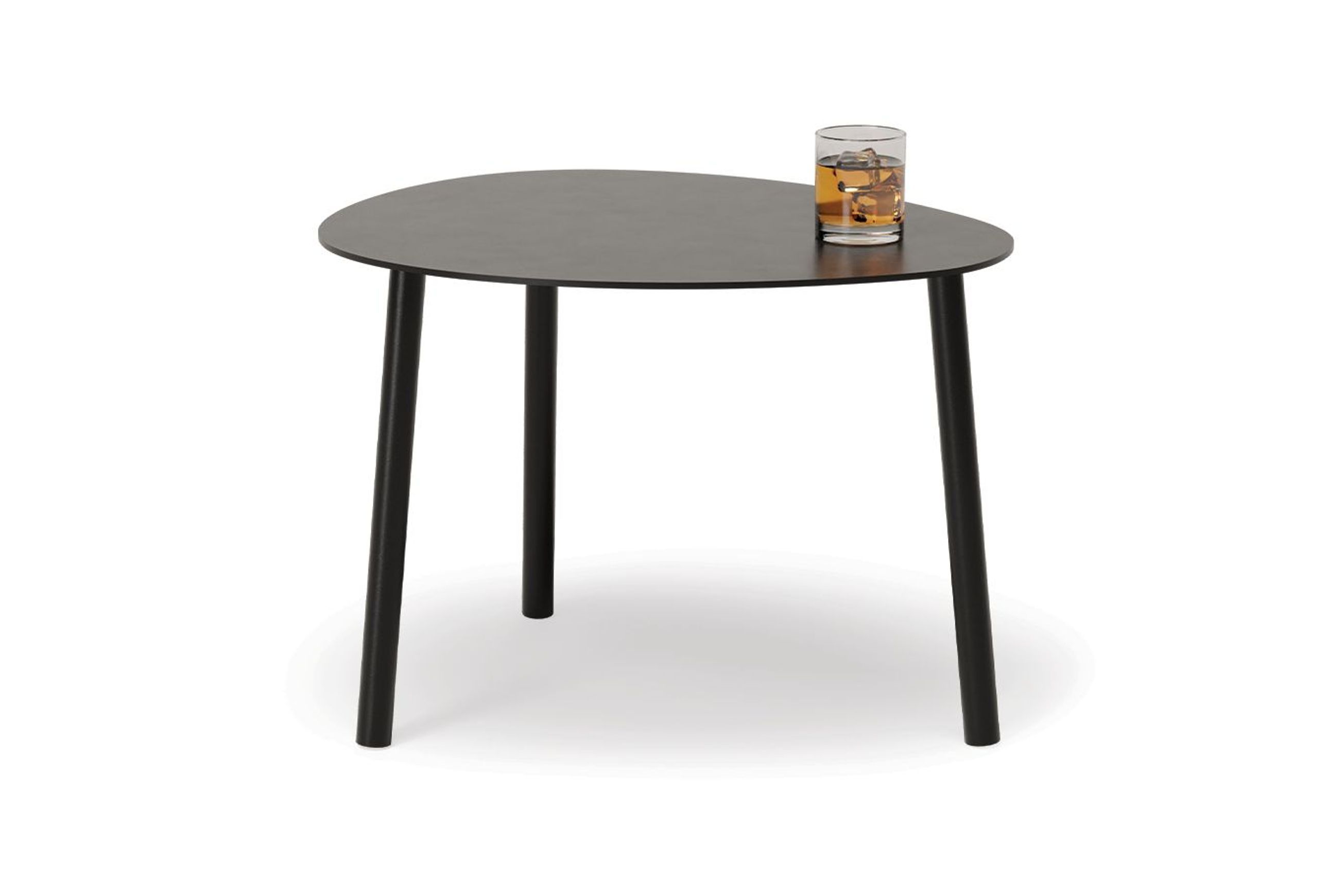 Cetara Side Table - Outdoor - Black