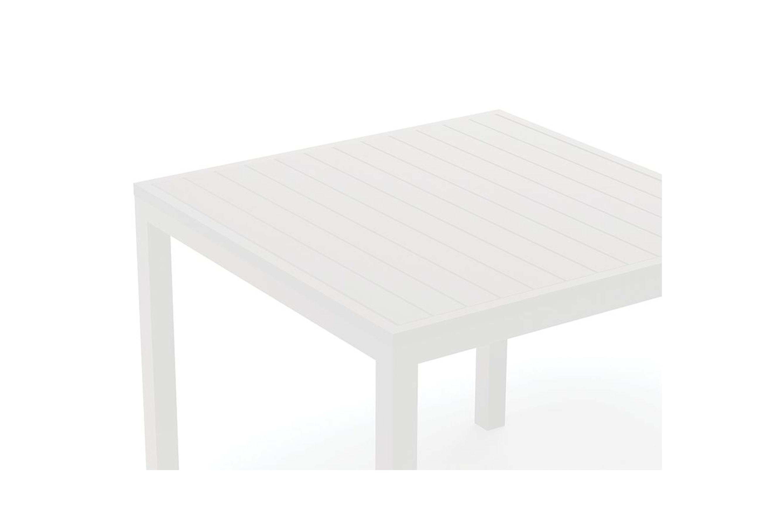 Halki Table - Outdoor - 90cm x 90cm - White