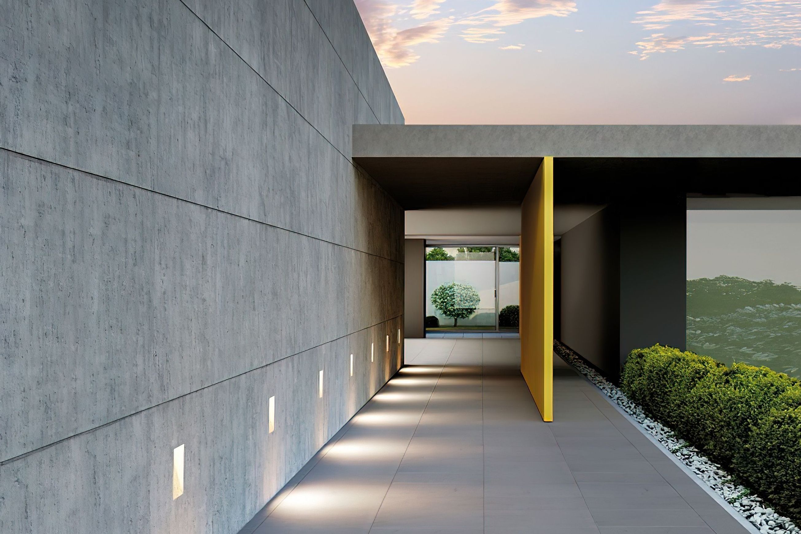 Ghost Recessed Lighting Void for Cast Concrete