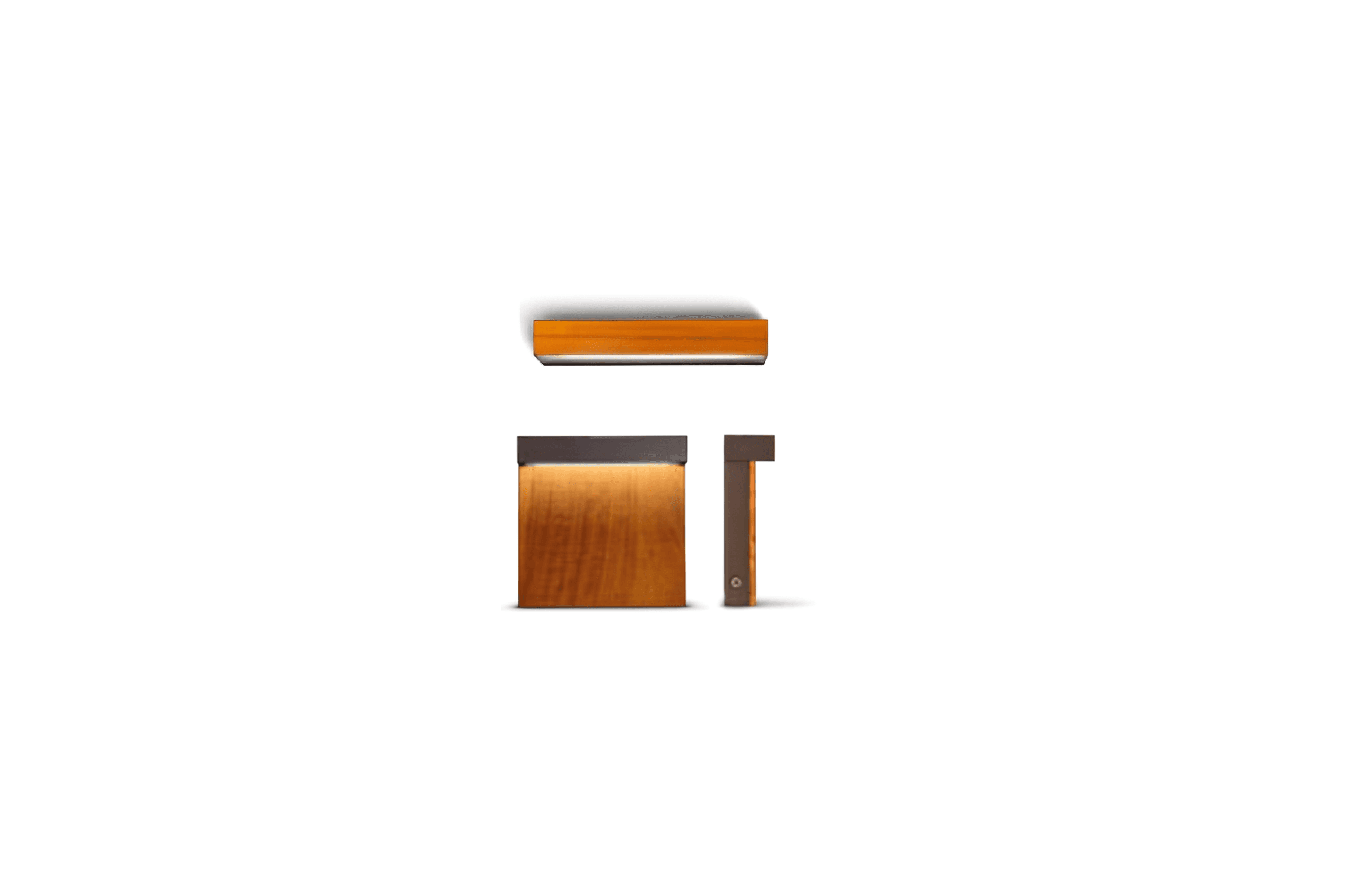Look Wood Wall and Bollard Light
