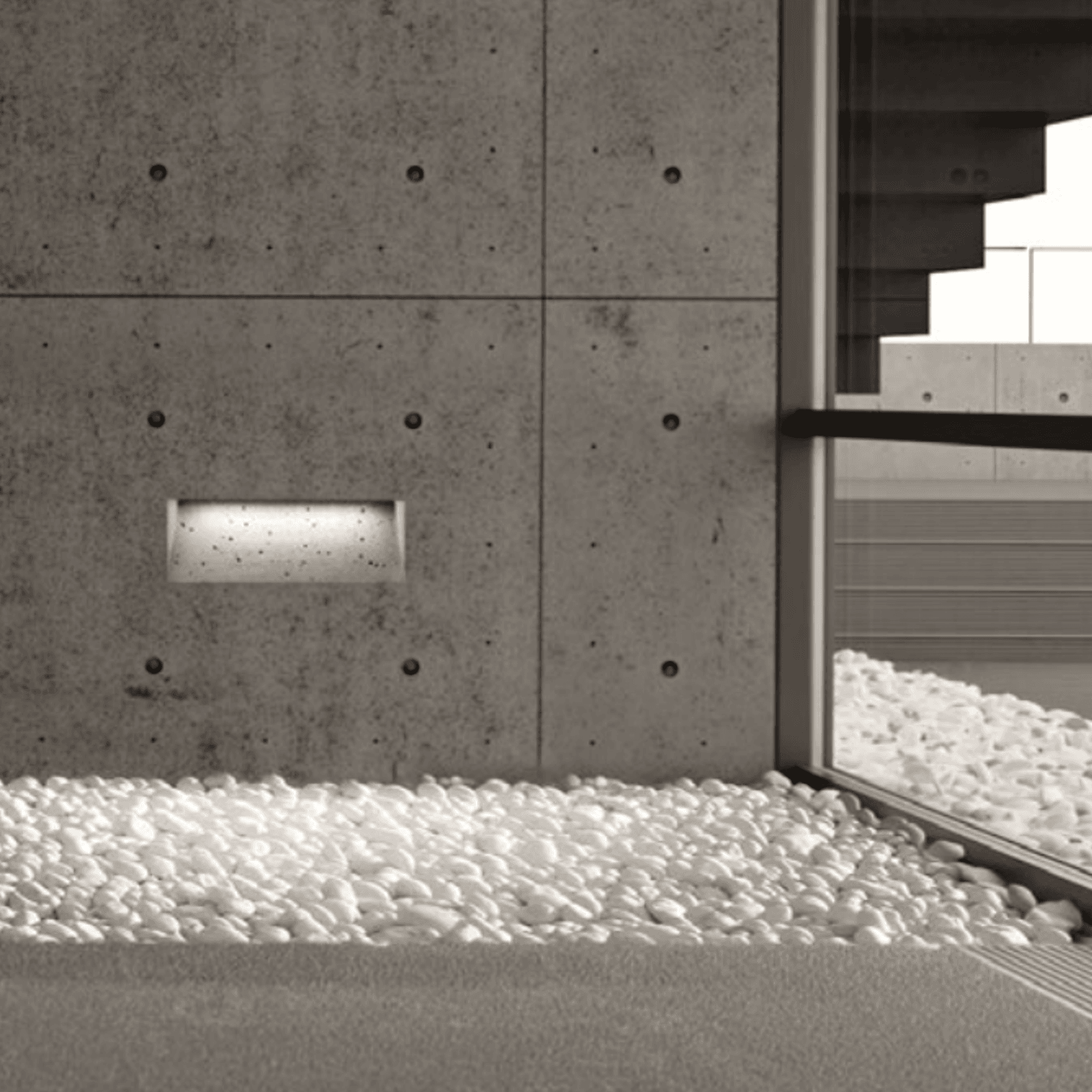 Ghost Recessed Lighting Void for Cast Concrete