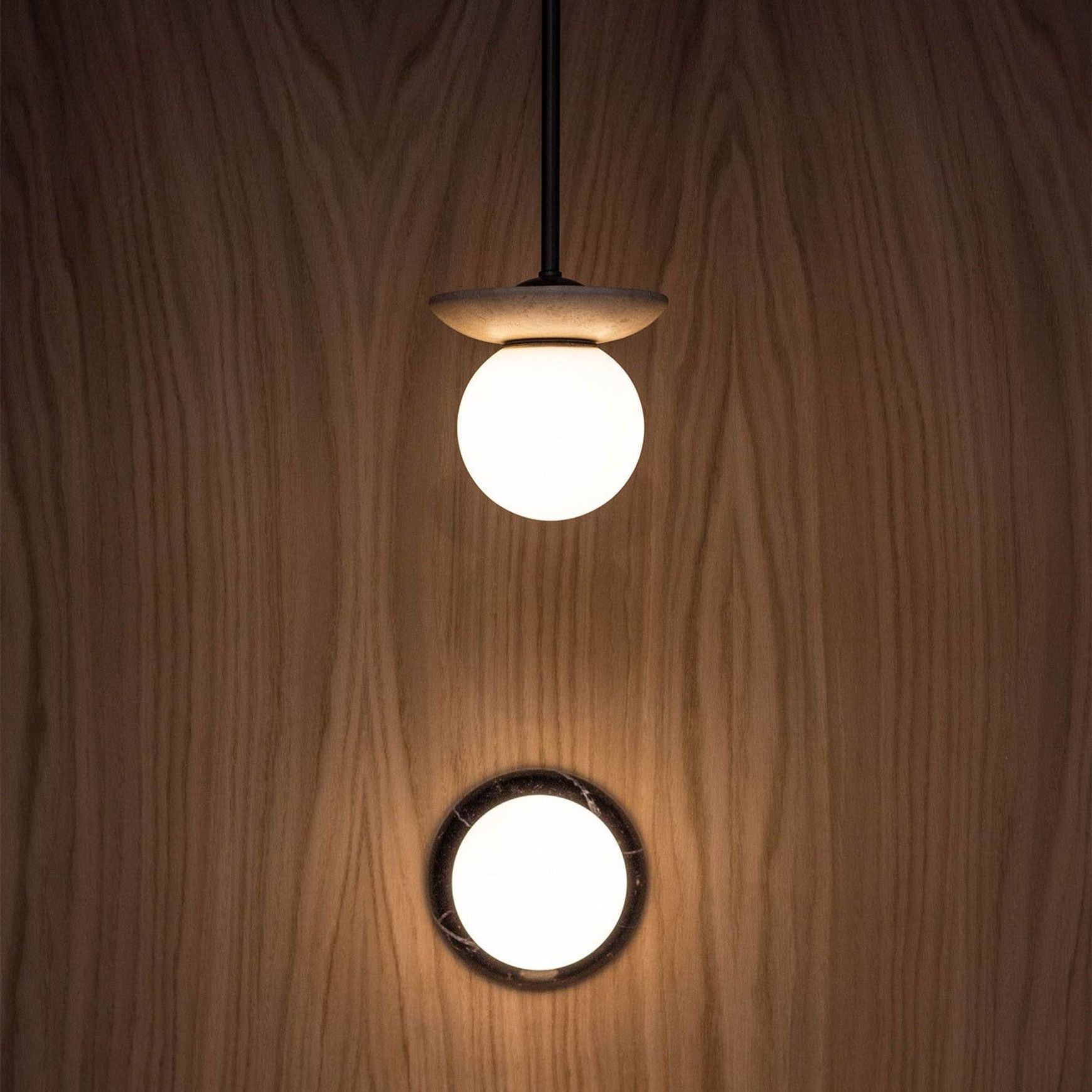 Orbit Stone Wall Light