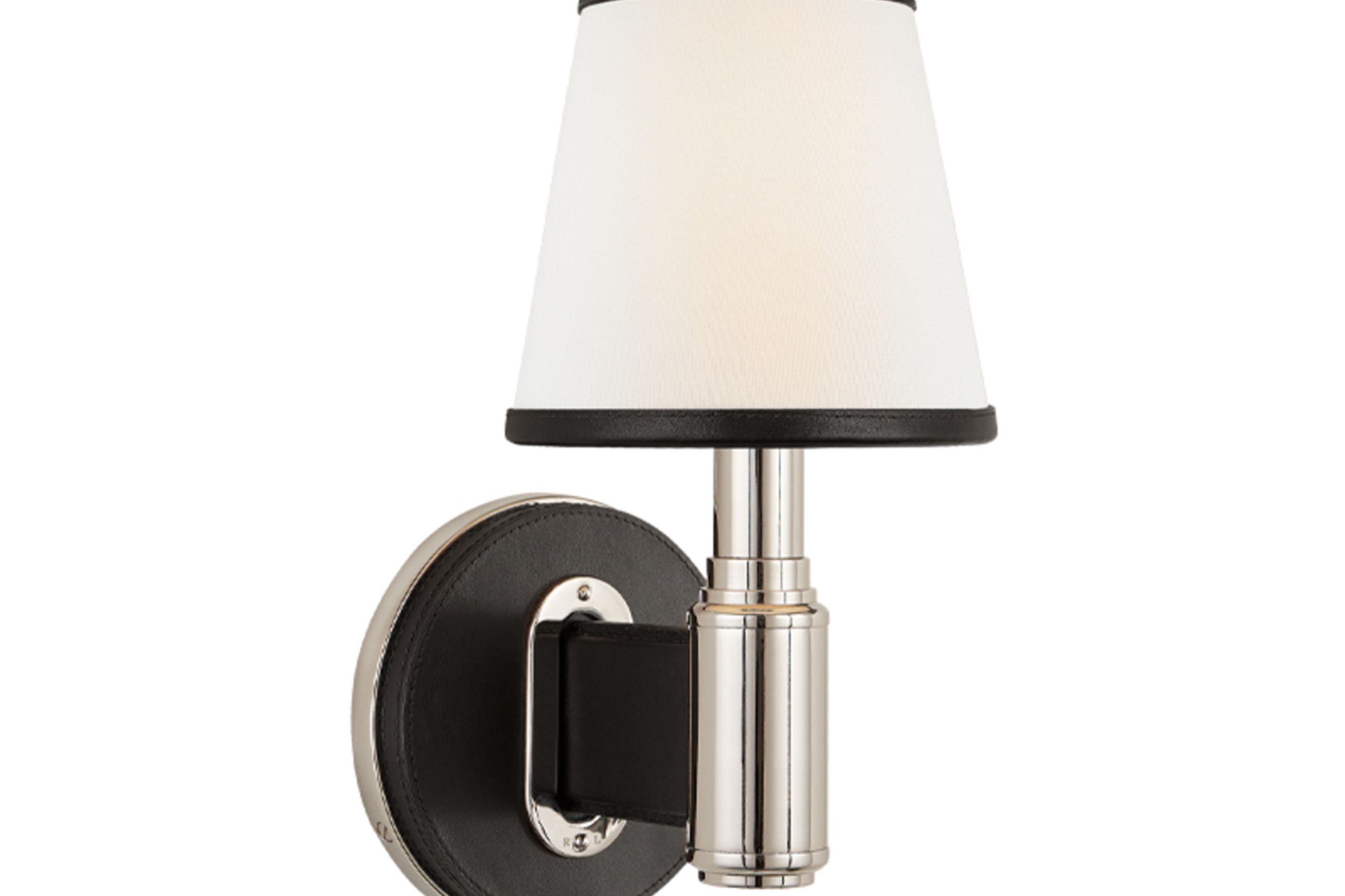 Riley Single Sconce – Nickel