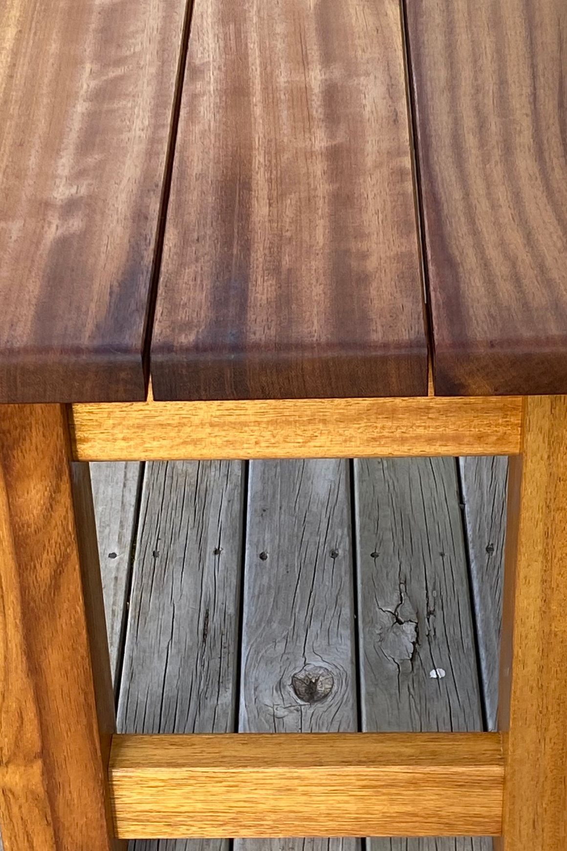 Outdoor Straight Bench