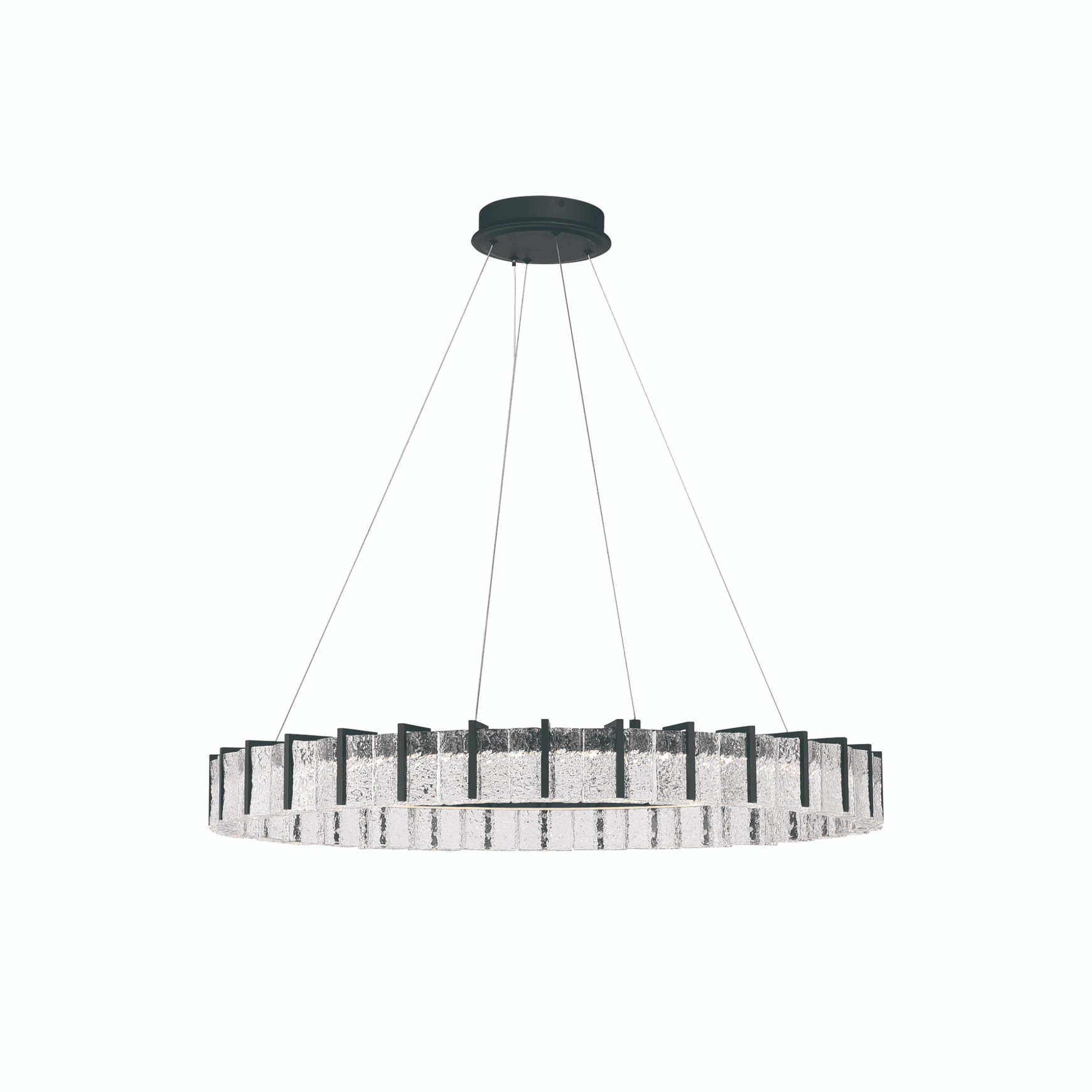 Abito LED Pendant in Matte Black