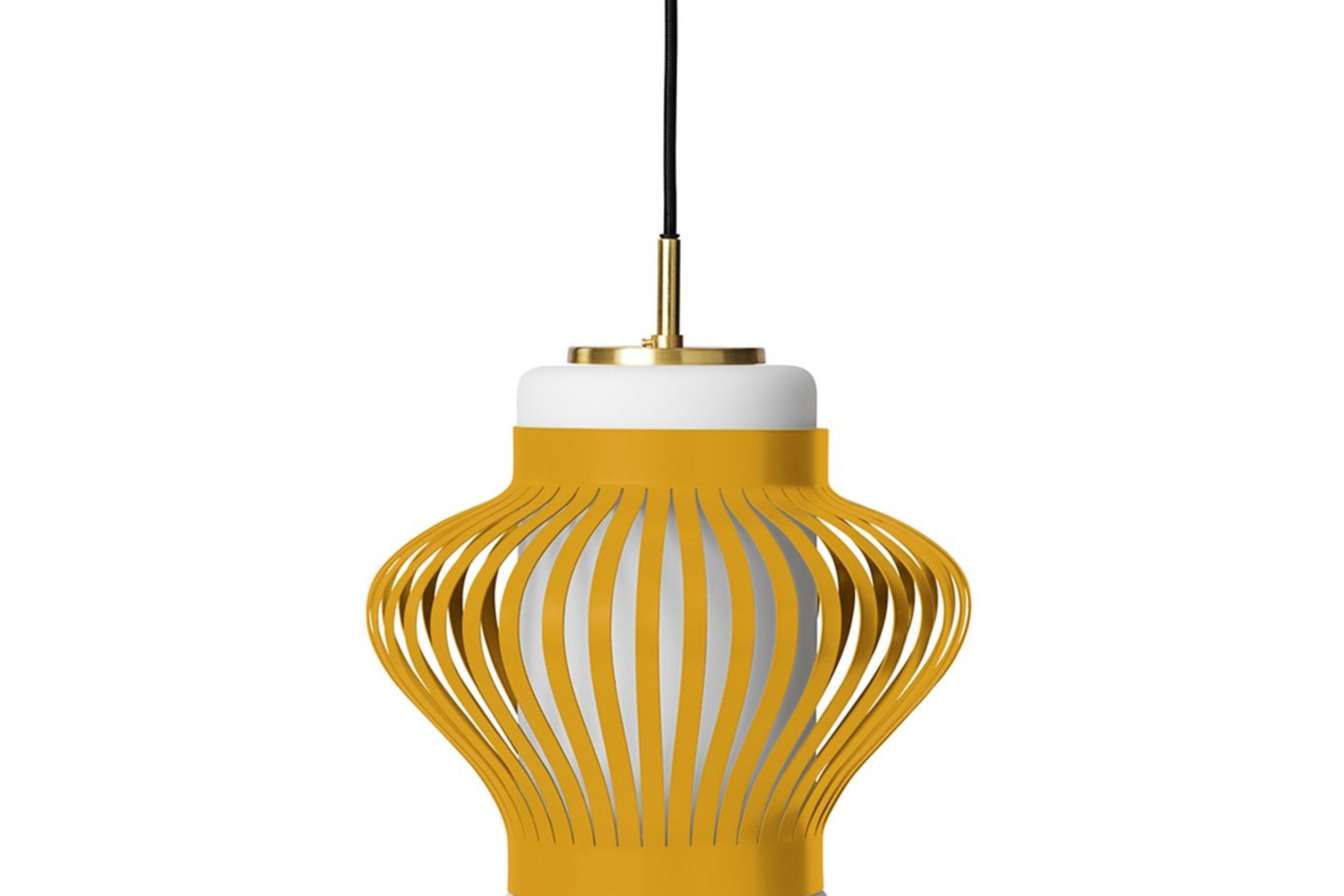 Opal Lamella Pendant Lamp