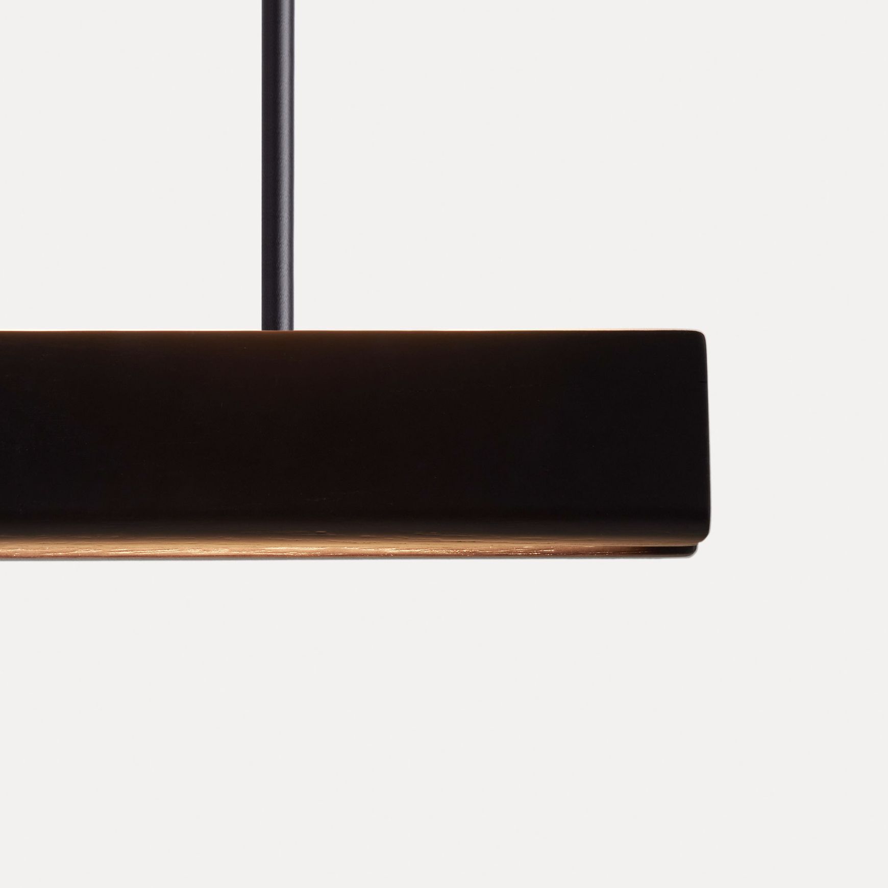 Array Pendant | American Oak - Black