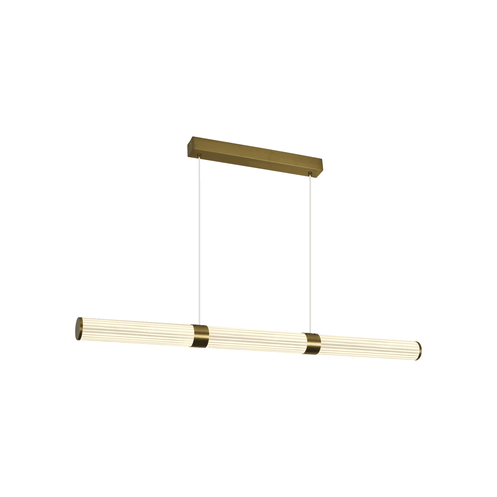 Charm Acrylic Fluted Pendant Light