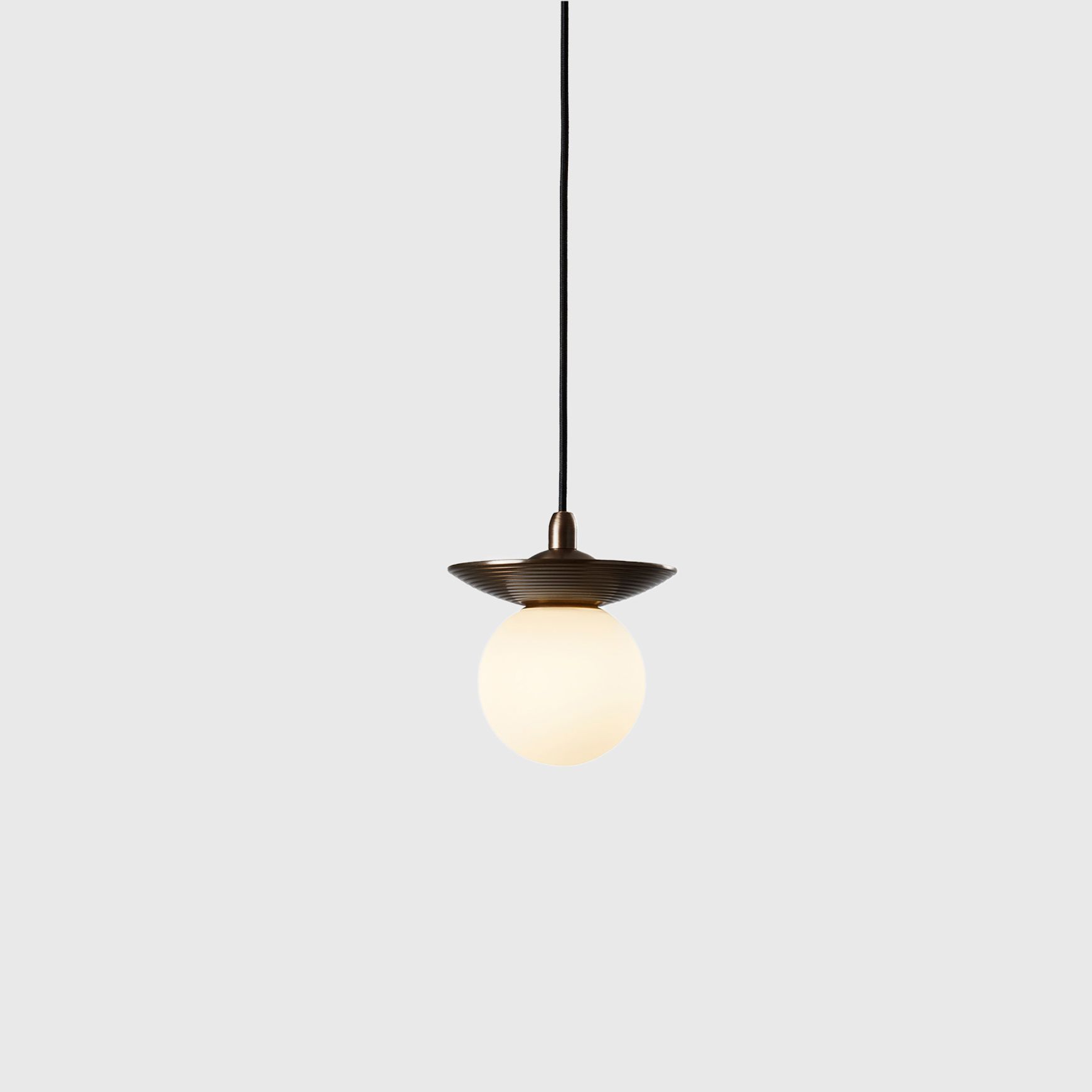 Orbit Brass Pendant Light