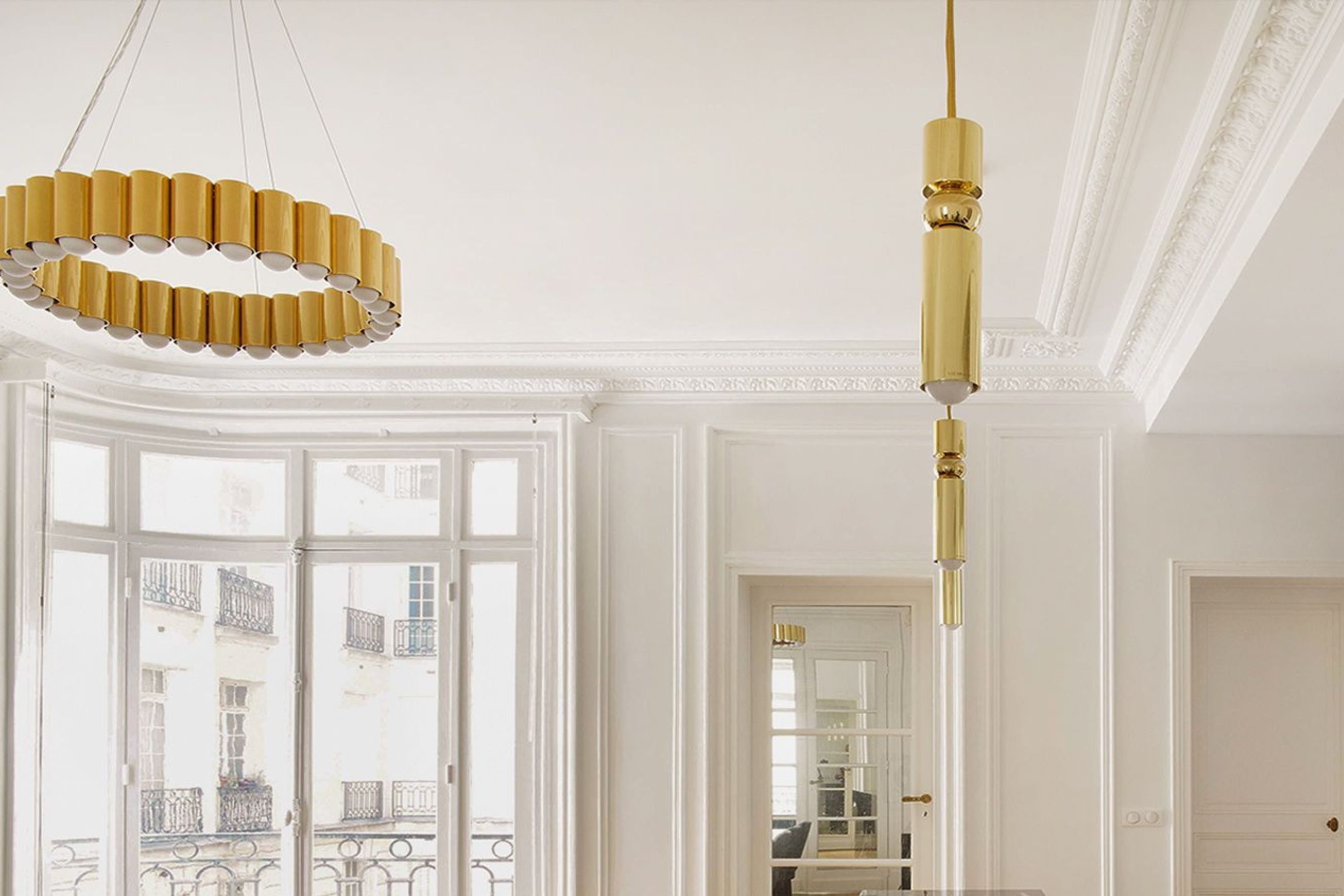 Fulcrum Light - Polished Gold
