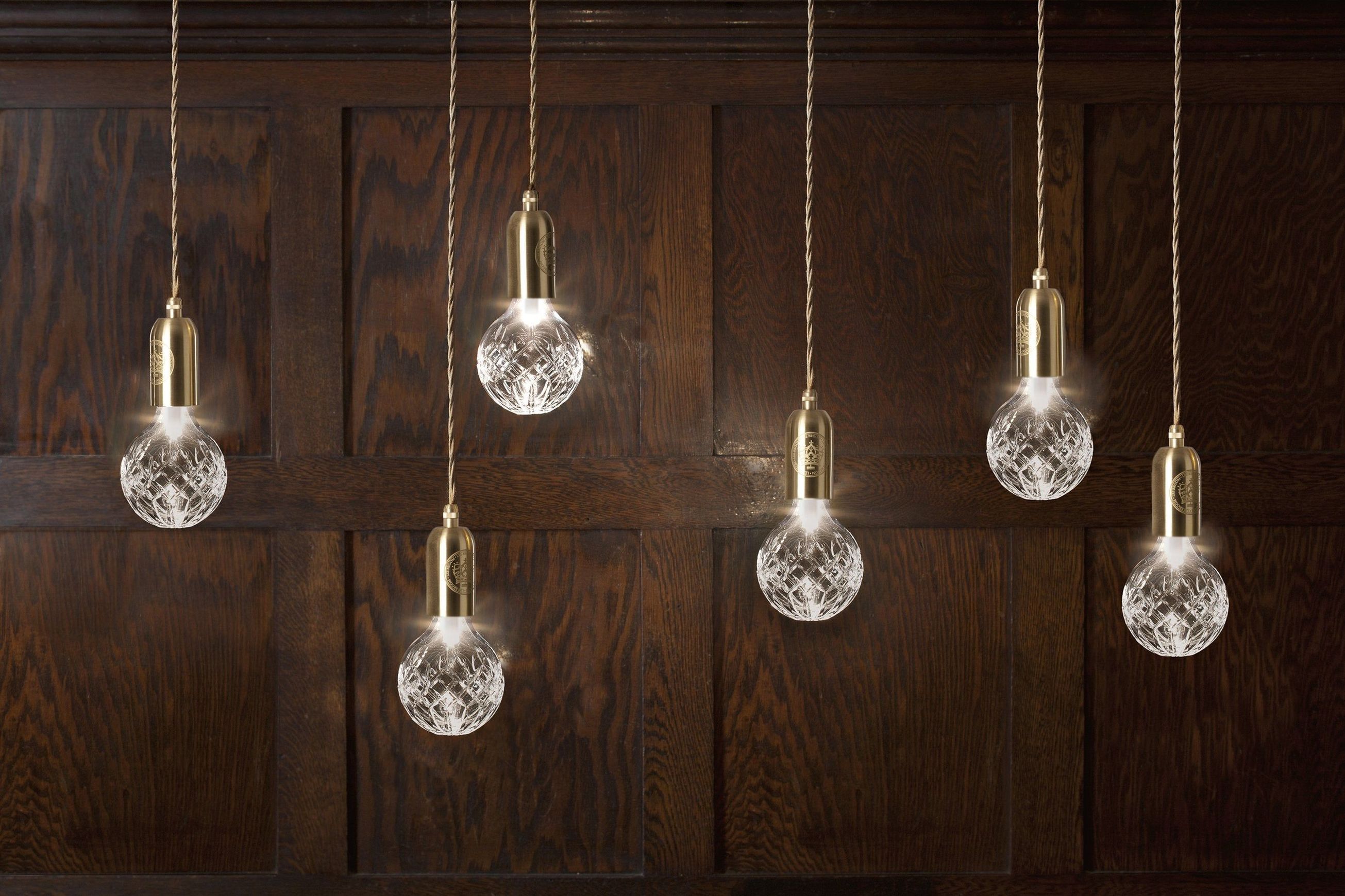 Clear Crystal Bulb pendant