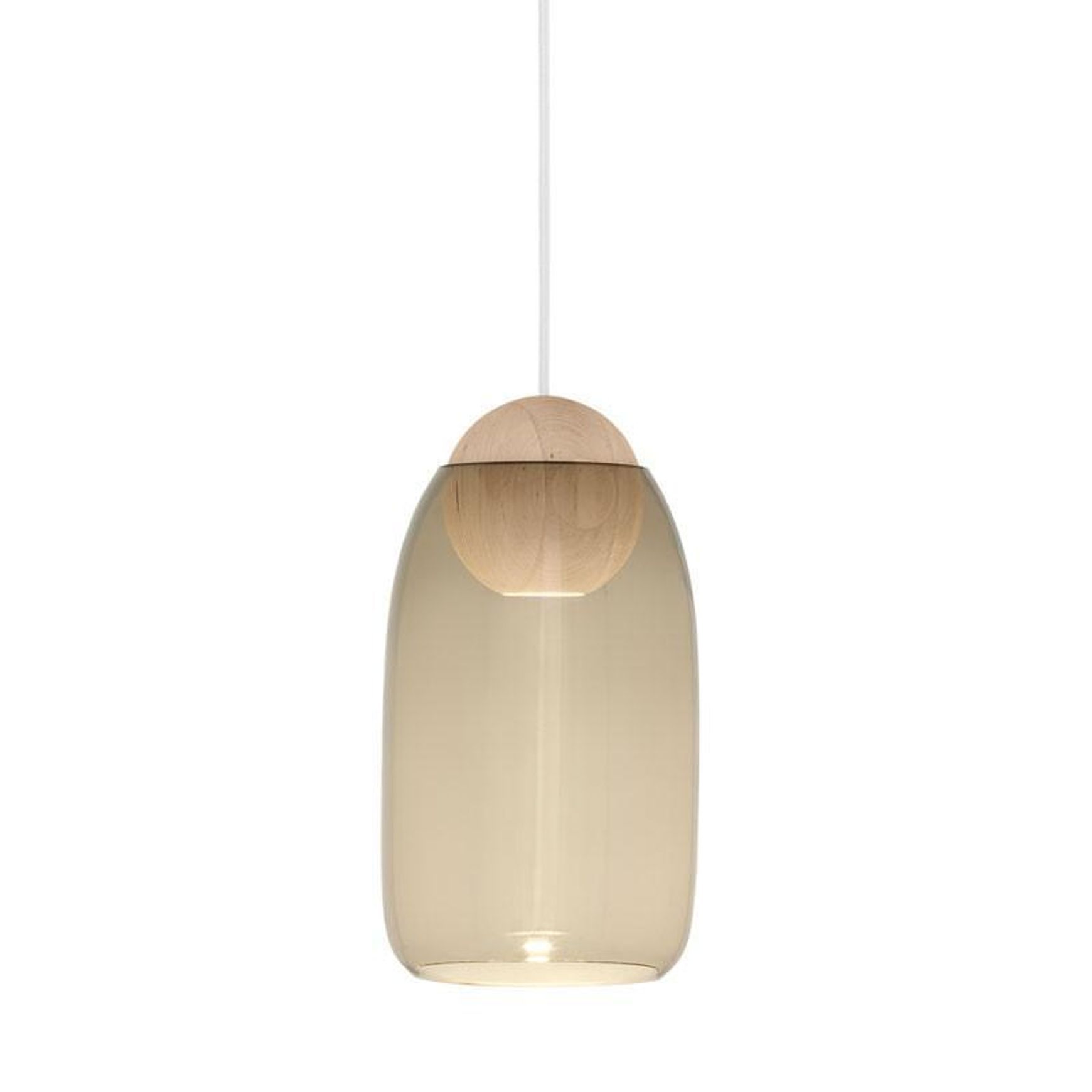 Liuku Ball Pendant - glass shade by Mater