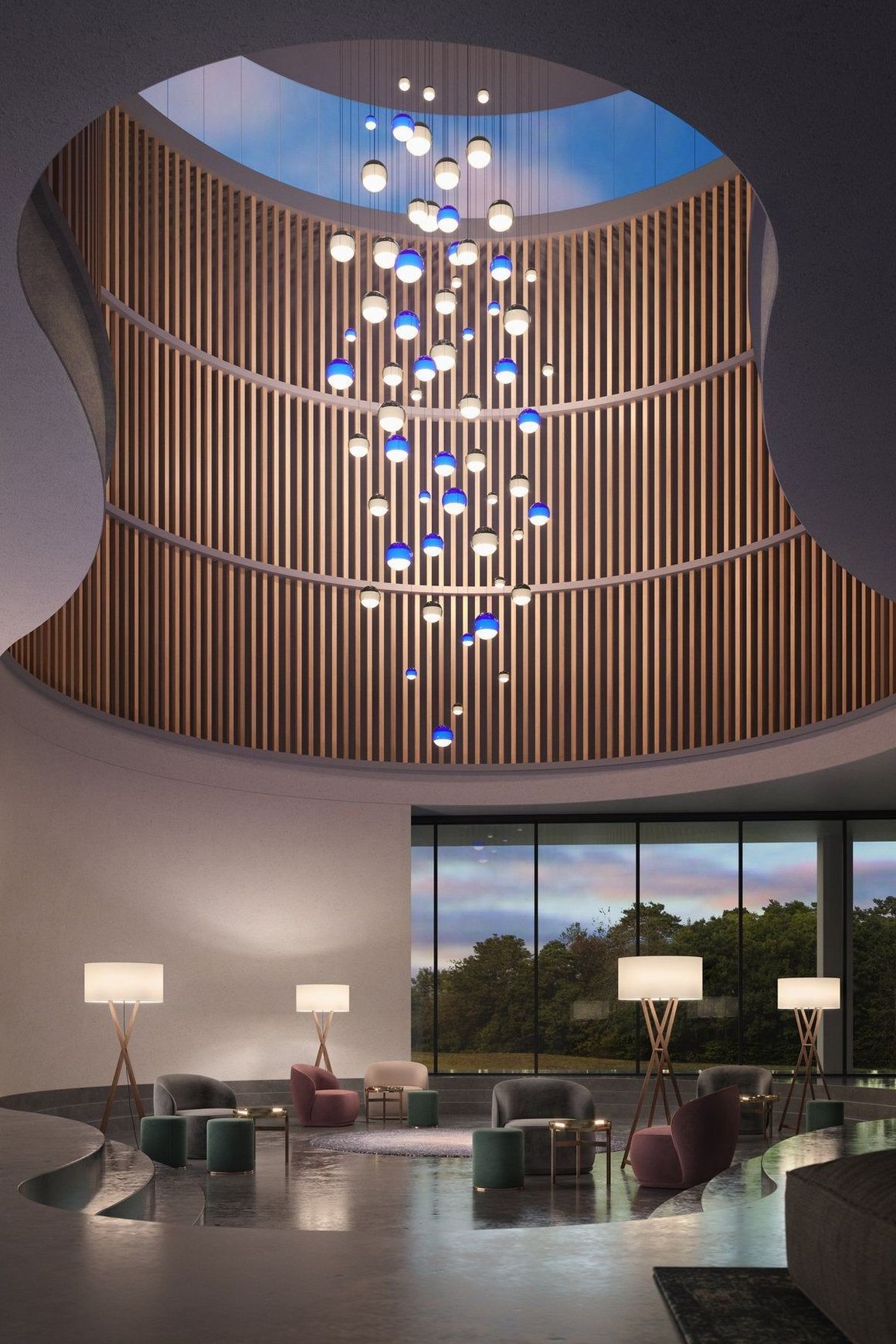 Dipping Light Pendant