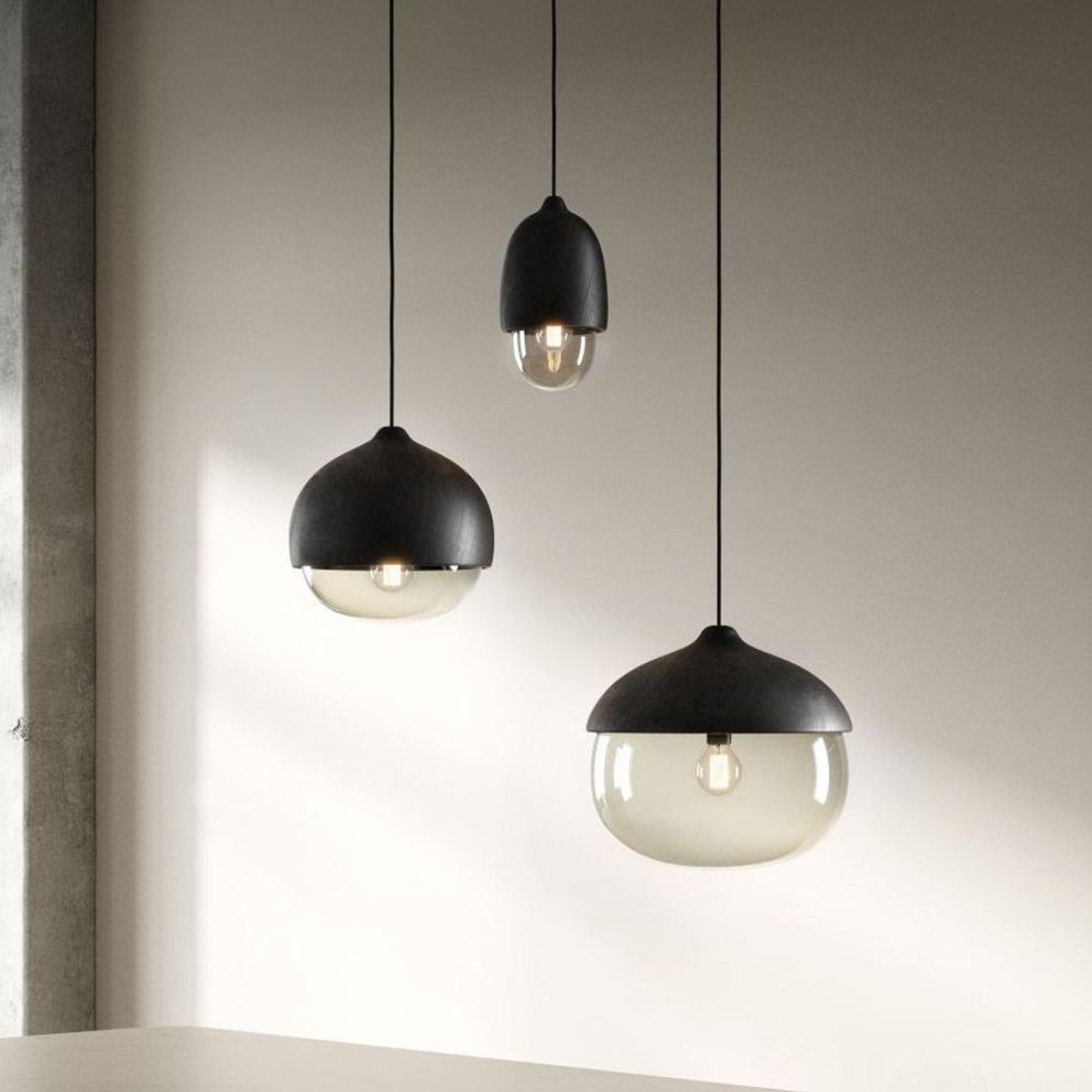 Terho pendant range by Mater