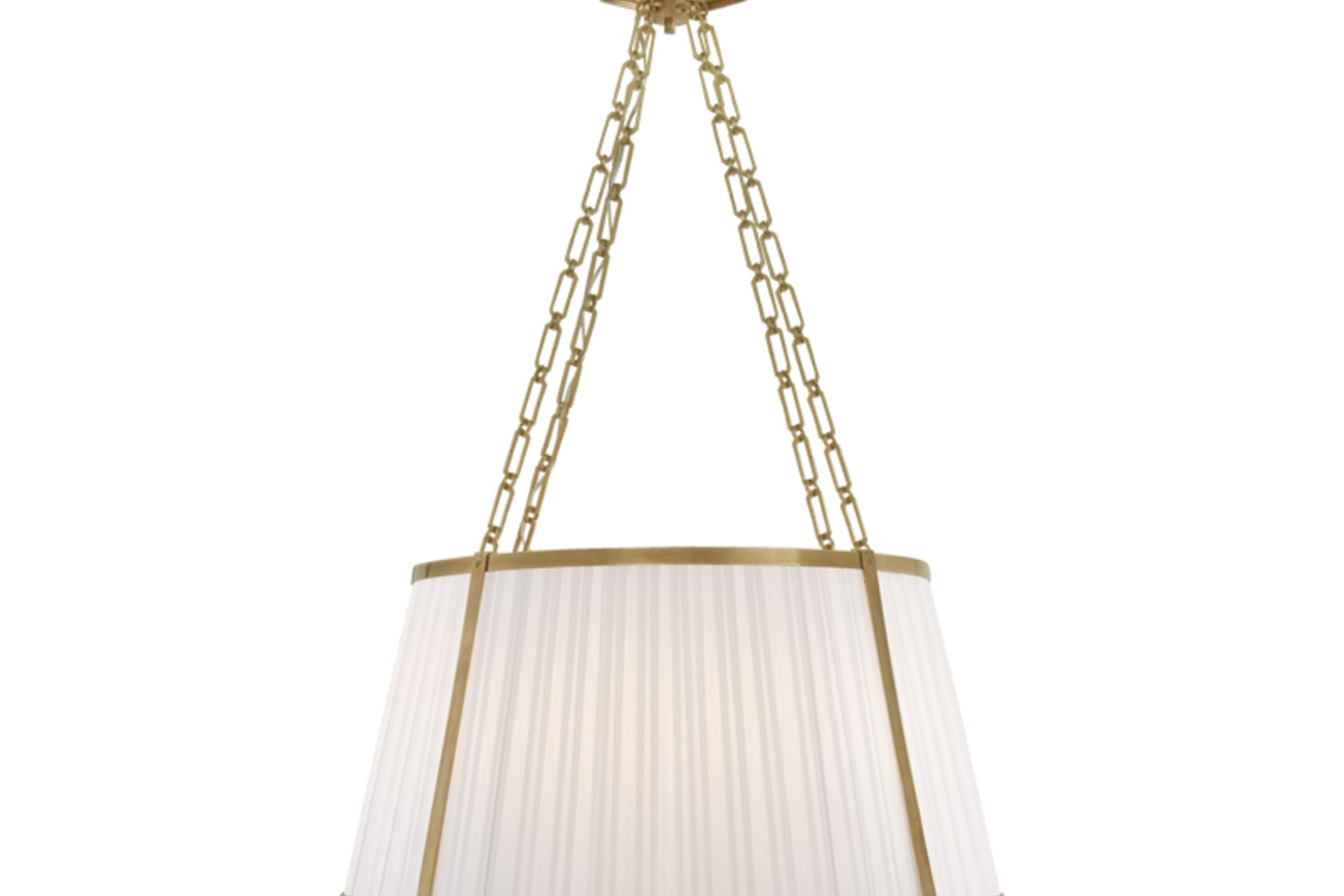 Windsor Large Hanging Shade – Brass