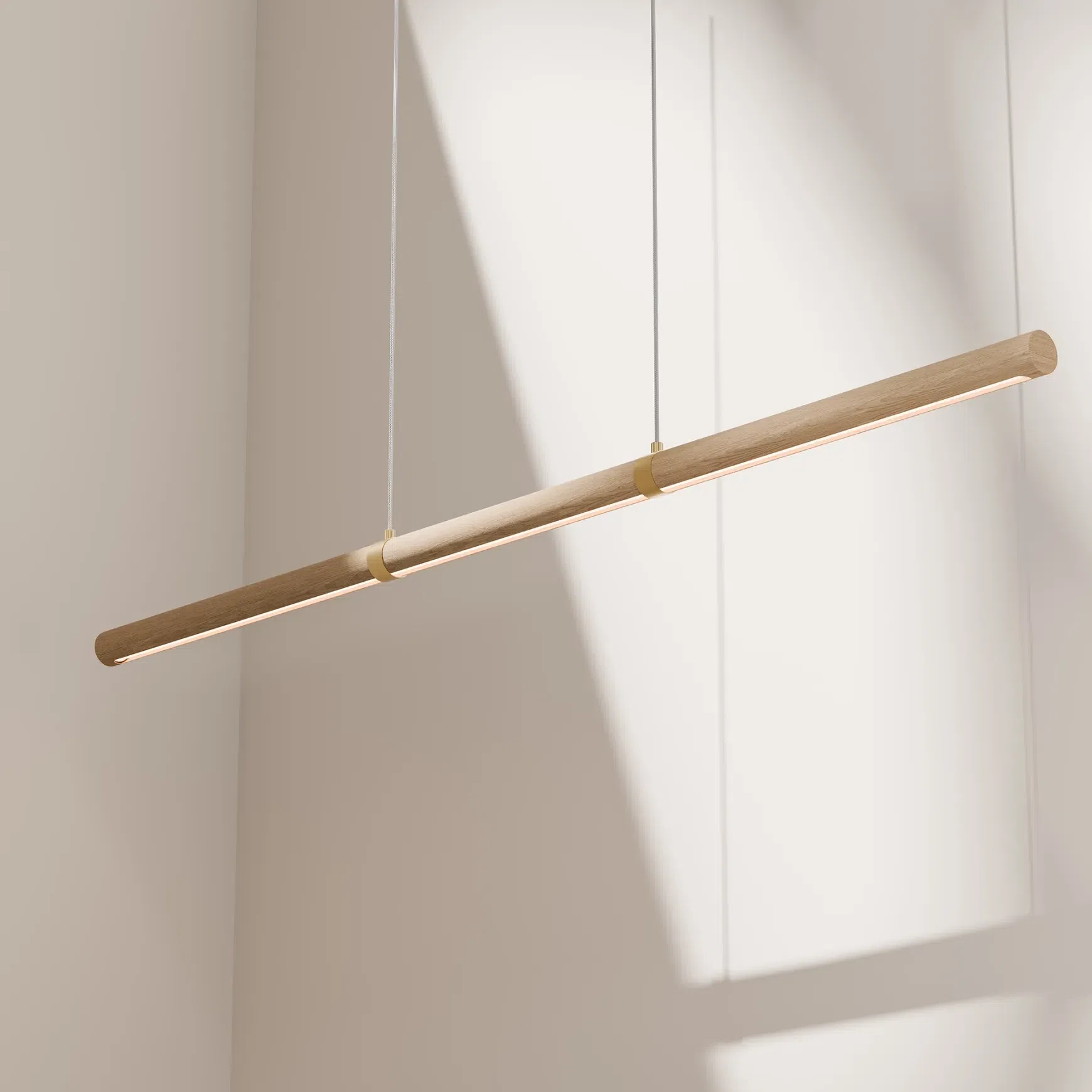 Aquila Ash LED Linear Pendant Light