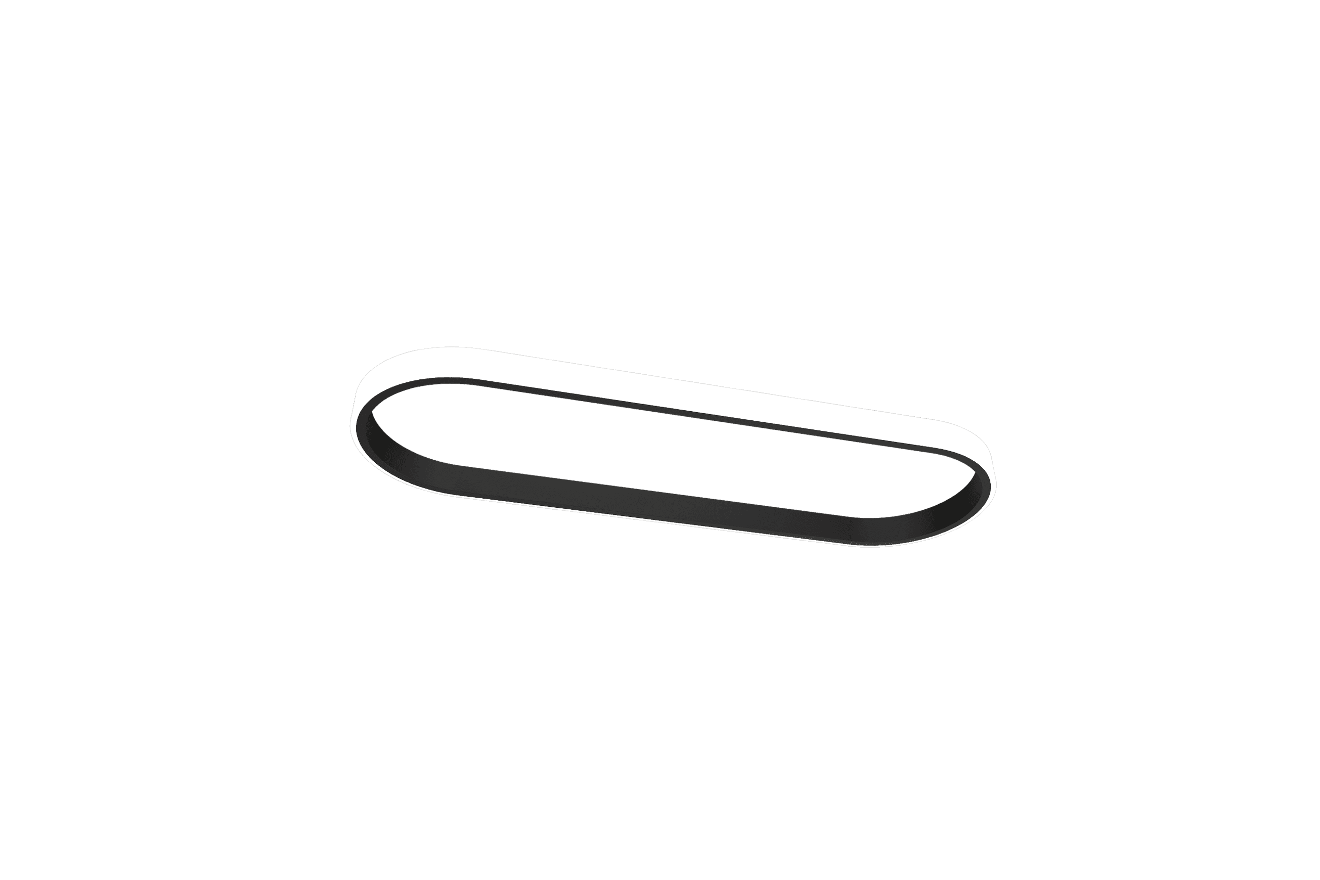 Oval Pendant Light Outside Light Distribution