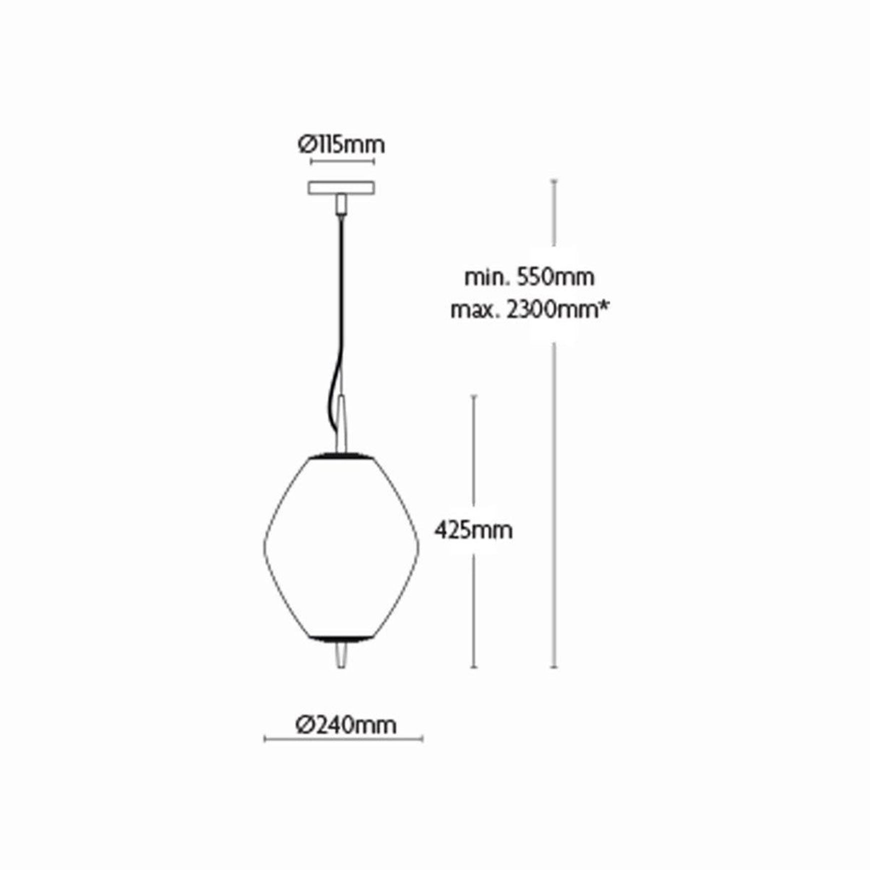 Nova Tall Pendant Light