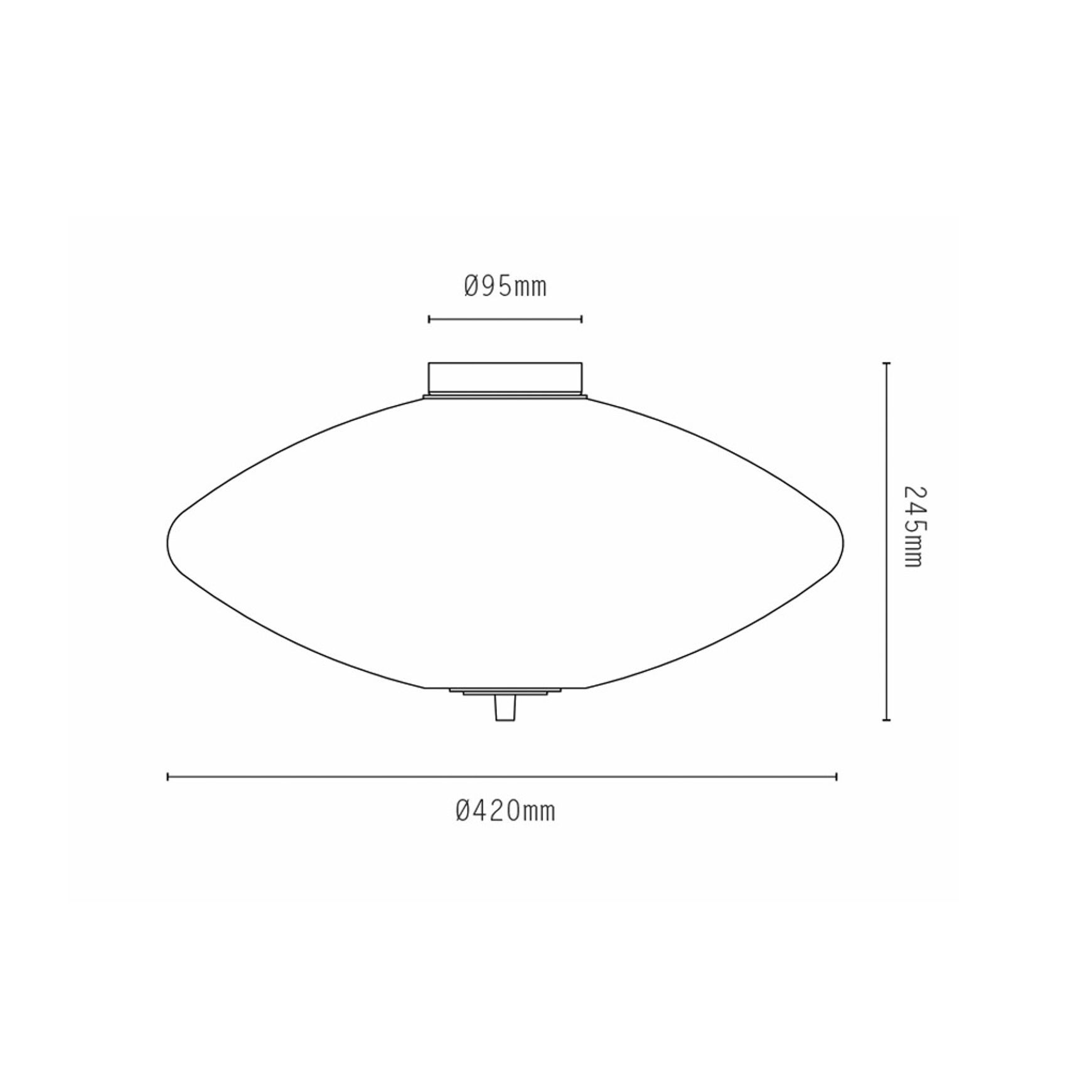 Nova Wide Pendant Light