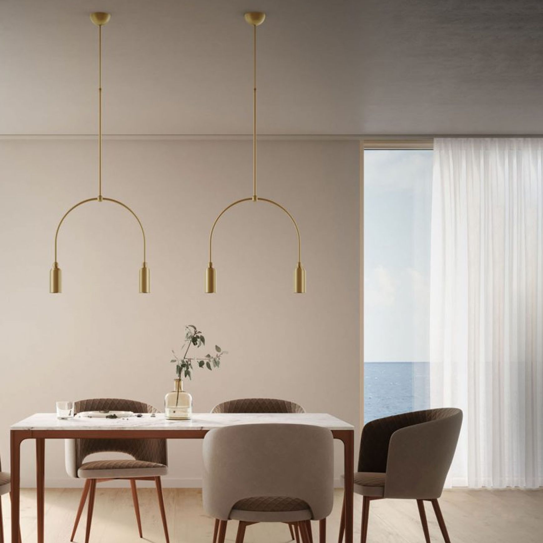 Madame 2lt Pendant Light
