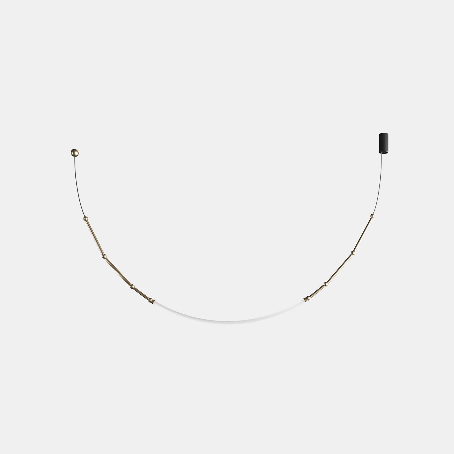Leda Curve Pendant Light