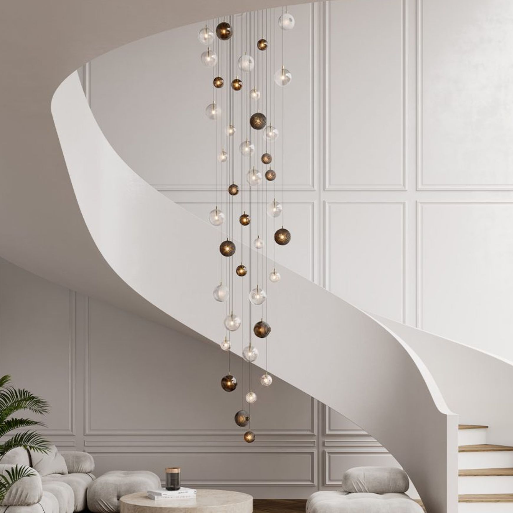 Dark & Bright Star Pendant Light