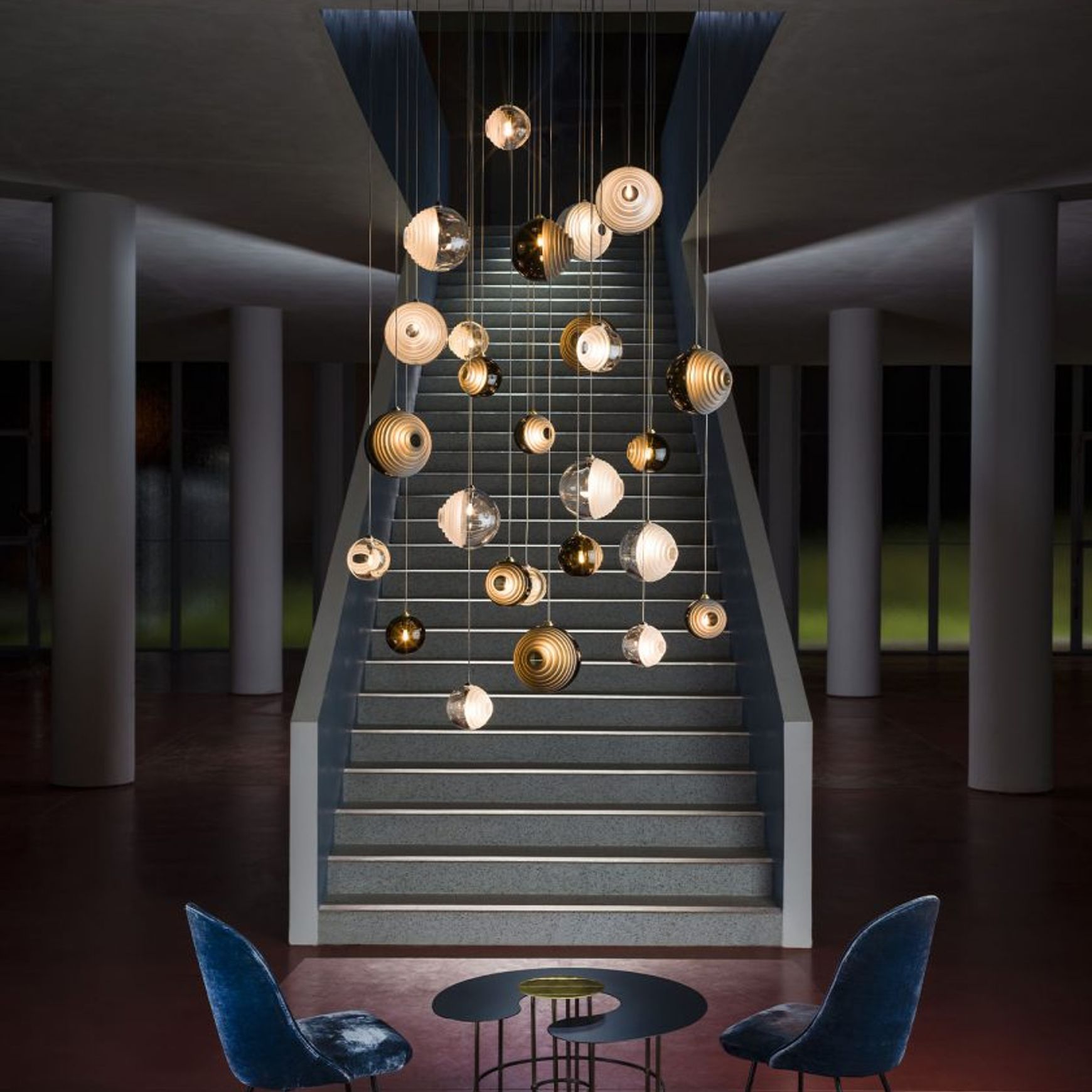 Dark & Bright Star Pendant Light