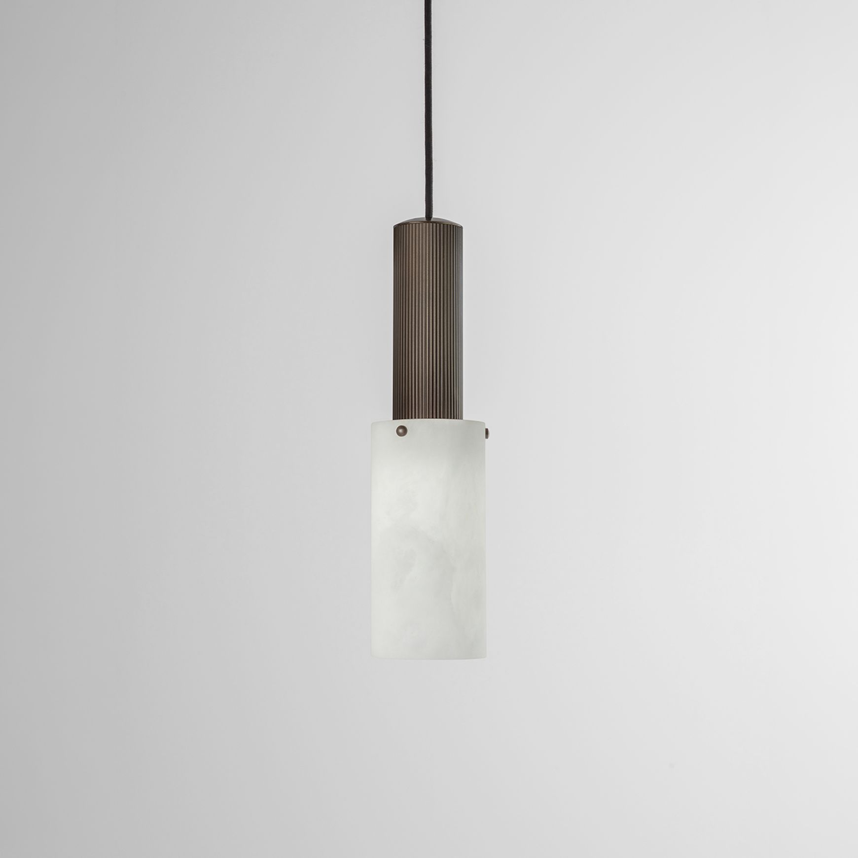 Flume Large Alabaster Pendant Light