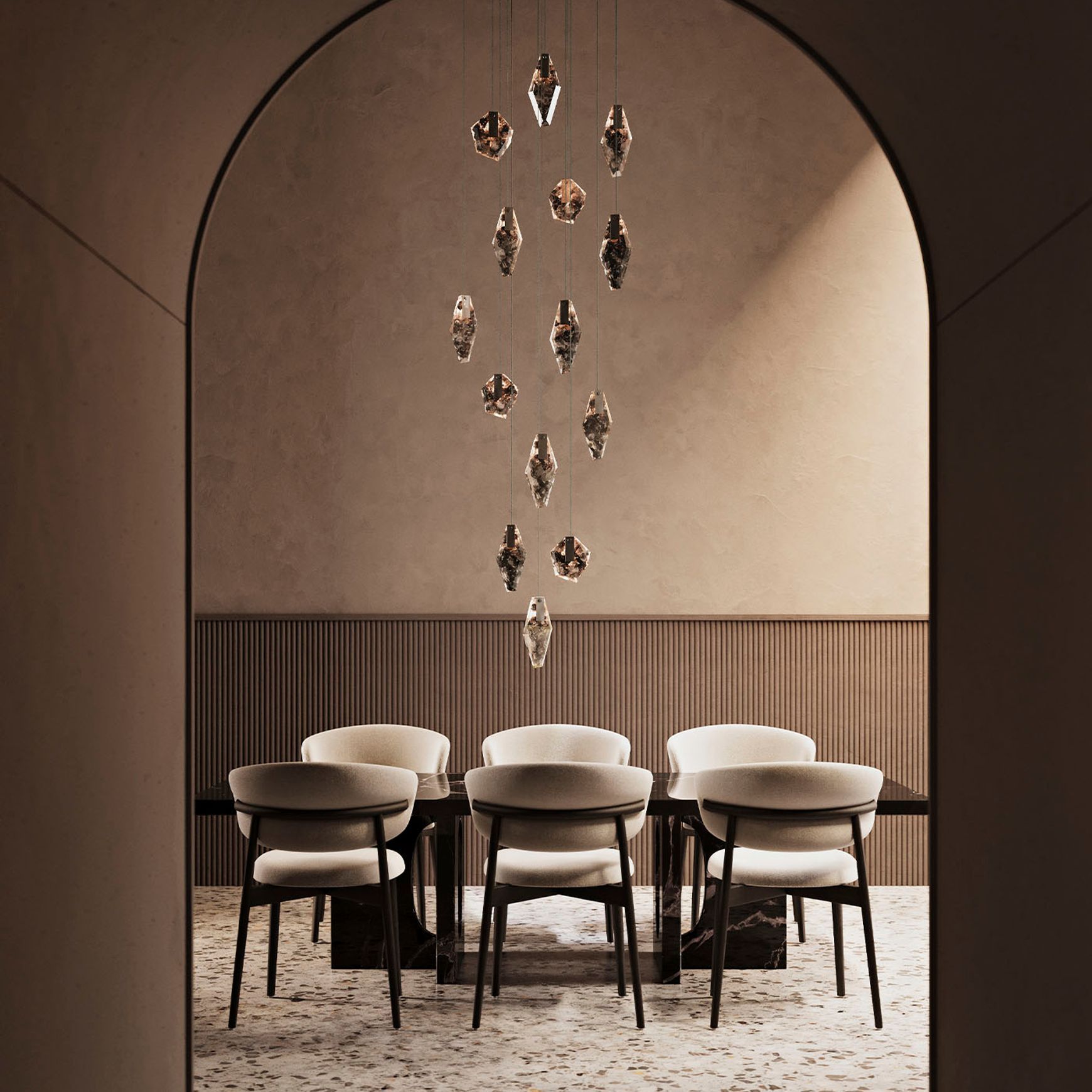 Fragments Long Pendant Light