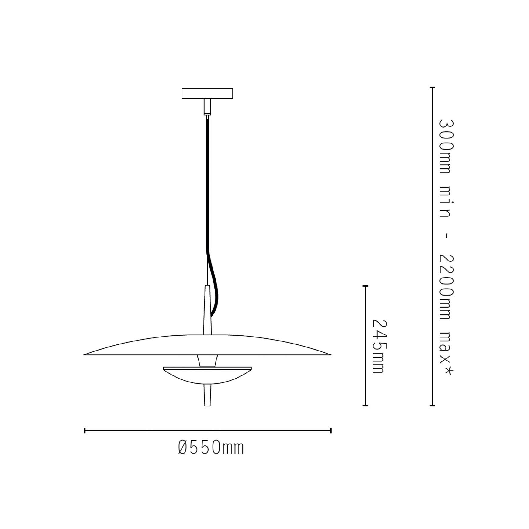 Luna Capiz Pendant Light
