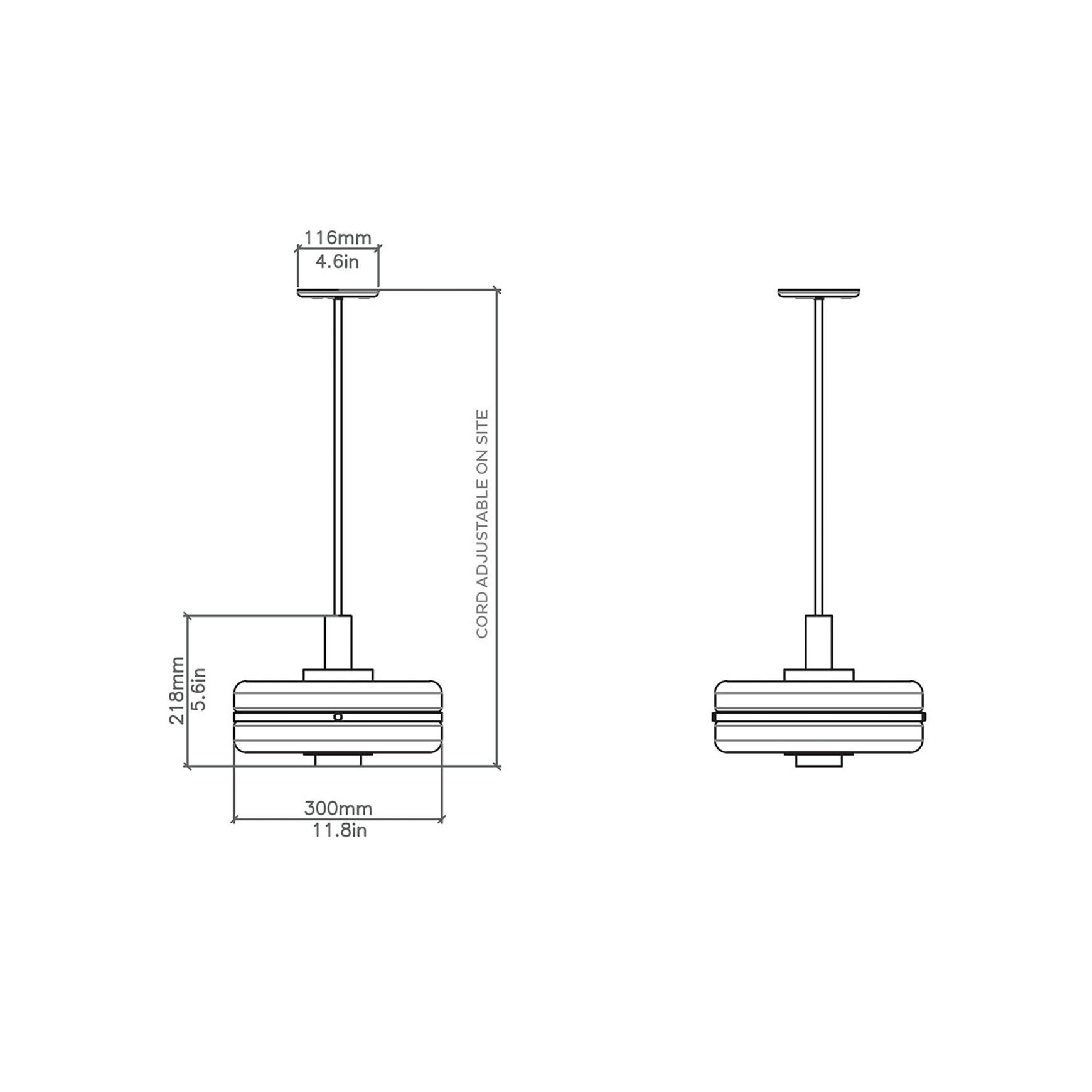 Masina Pendant Light
