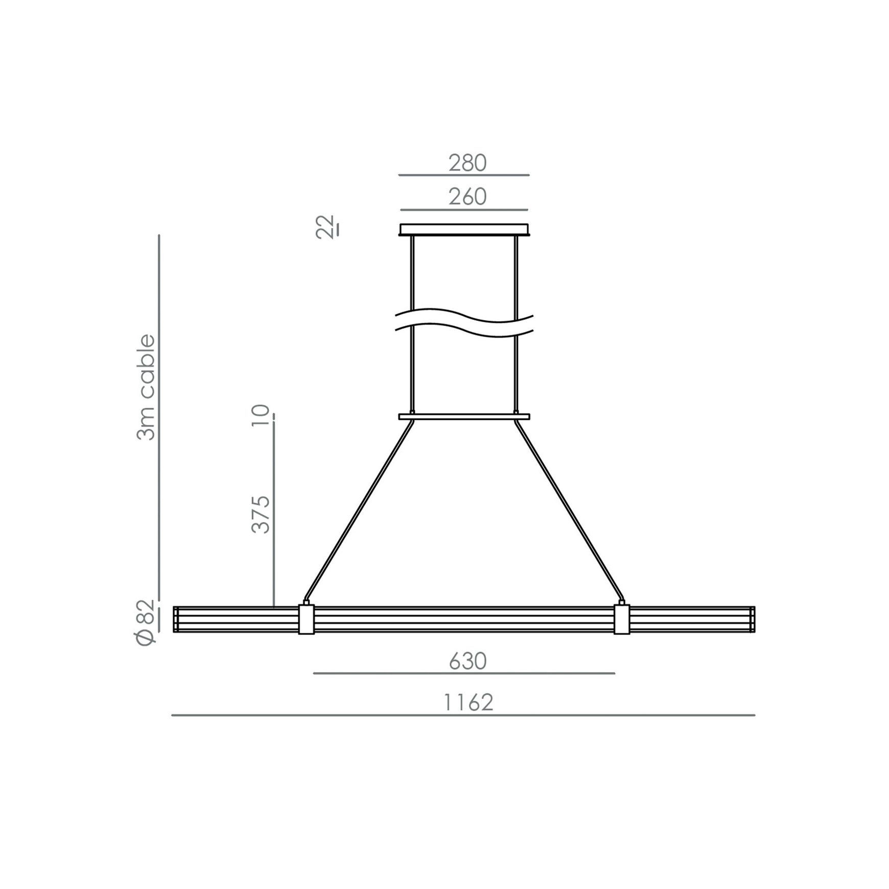 Niro Linear Pendant Light