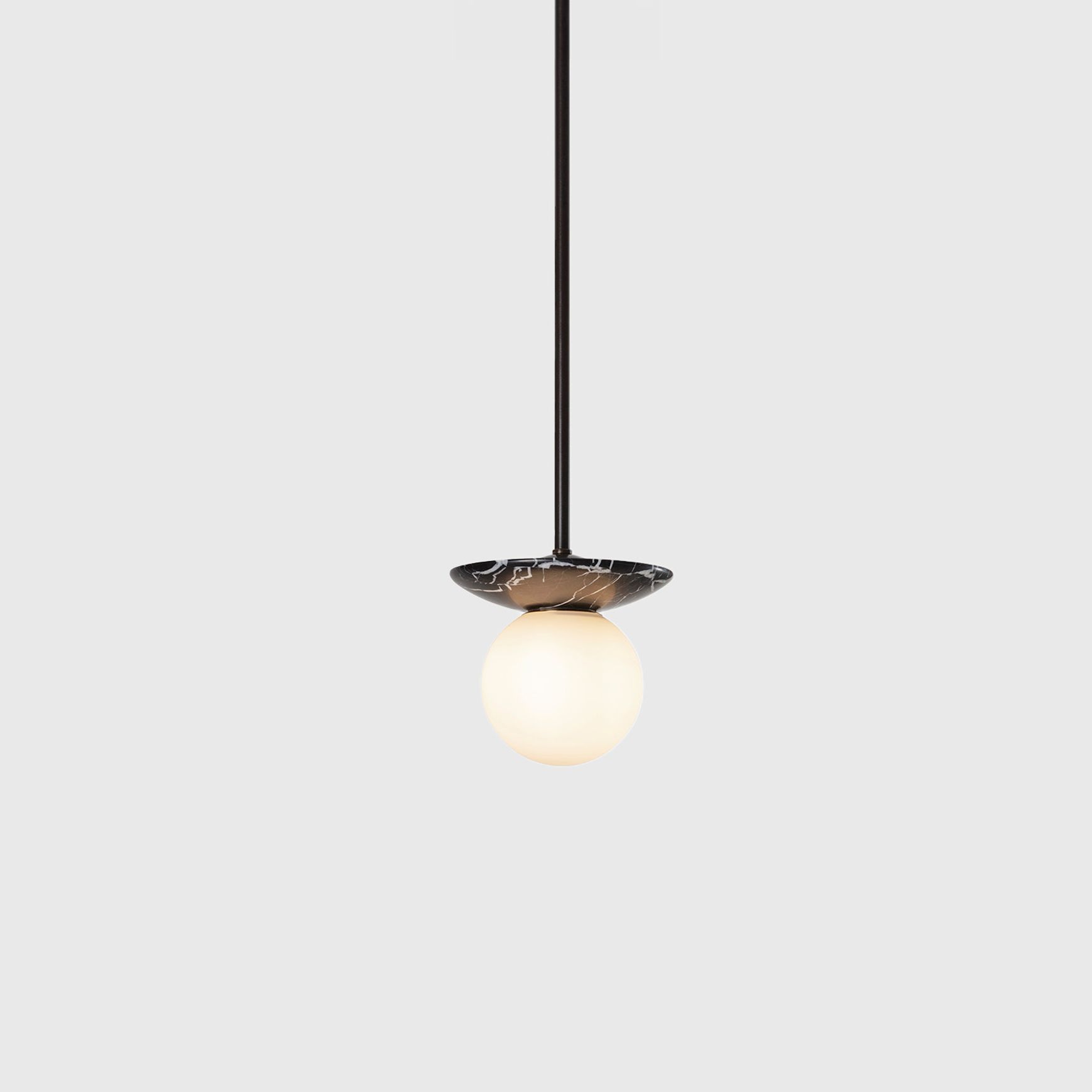 Orbit Stone Pendant Light
