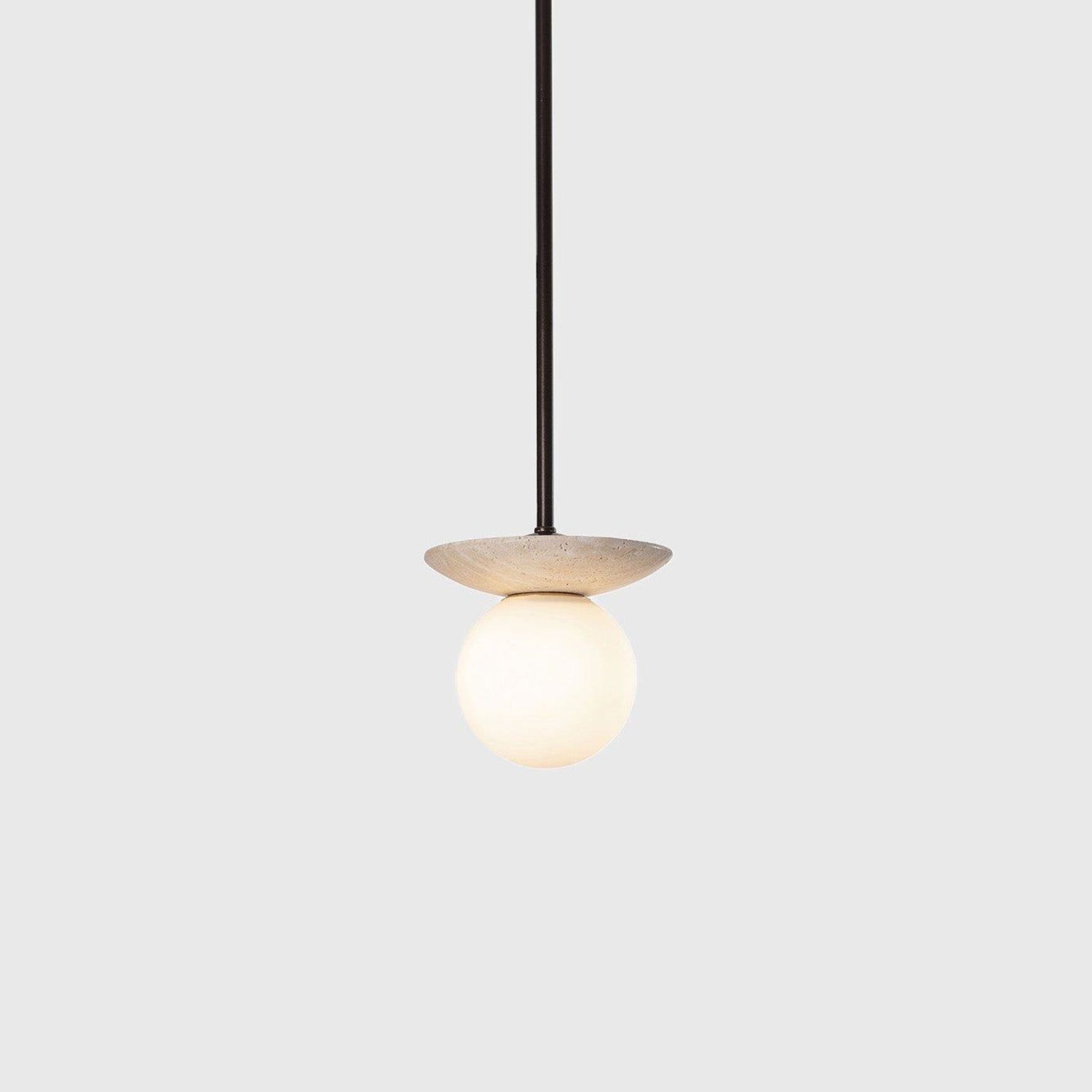Orbit Stone Pendant Light