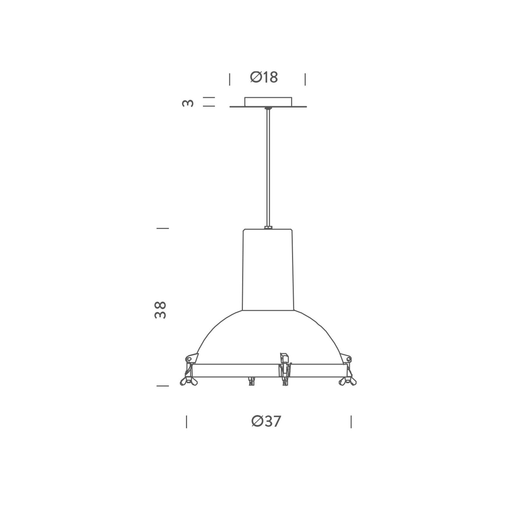 Projecteur Outdoor Pendant Light