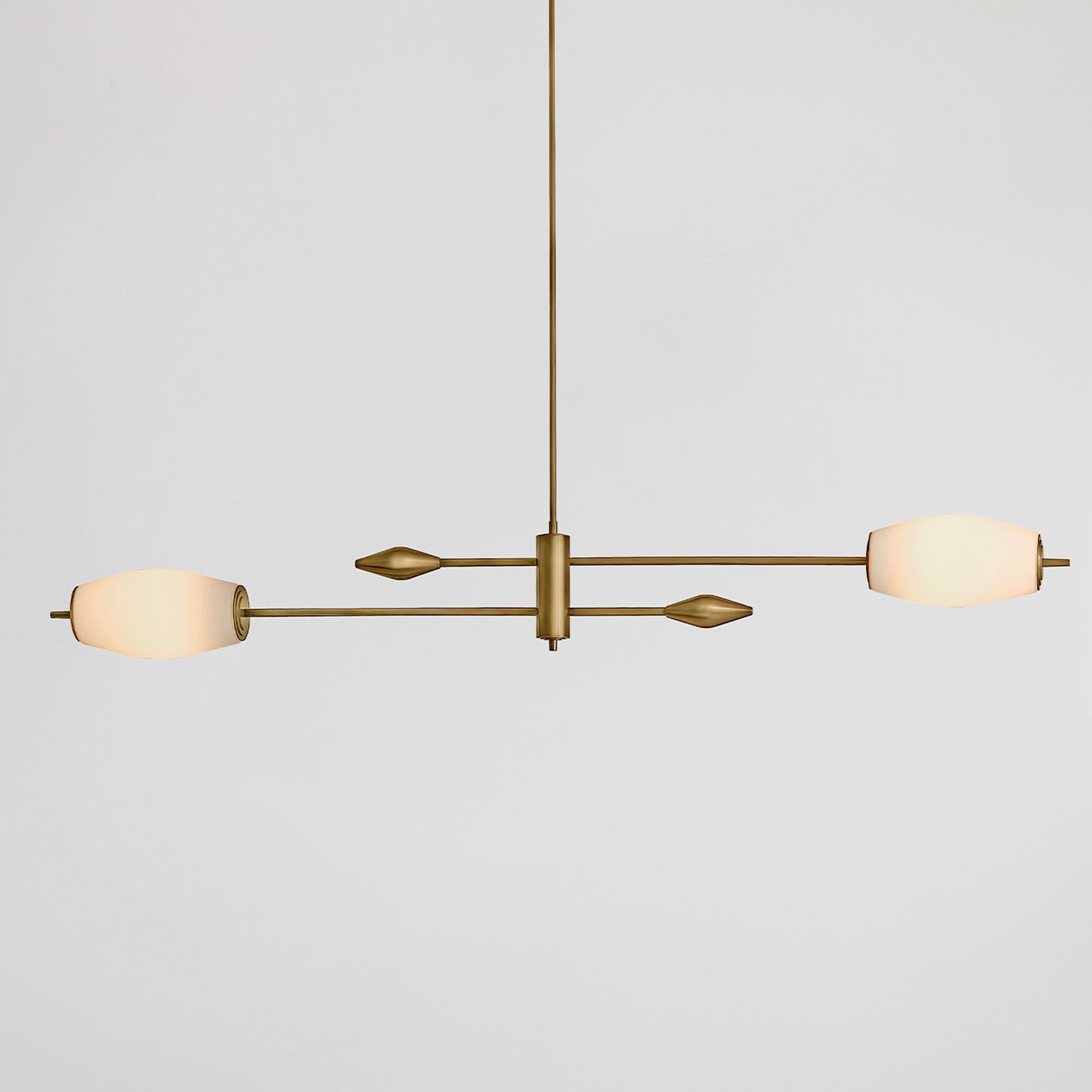 Supernova 2lt Pendant Light by J. Adams & Co.