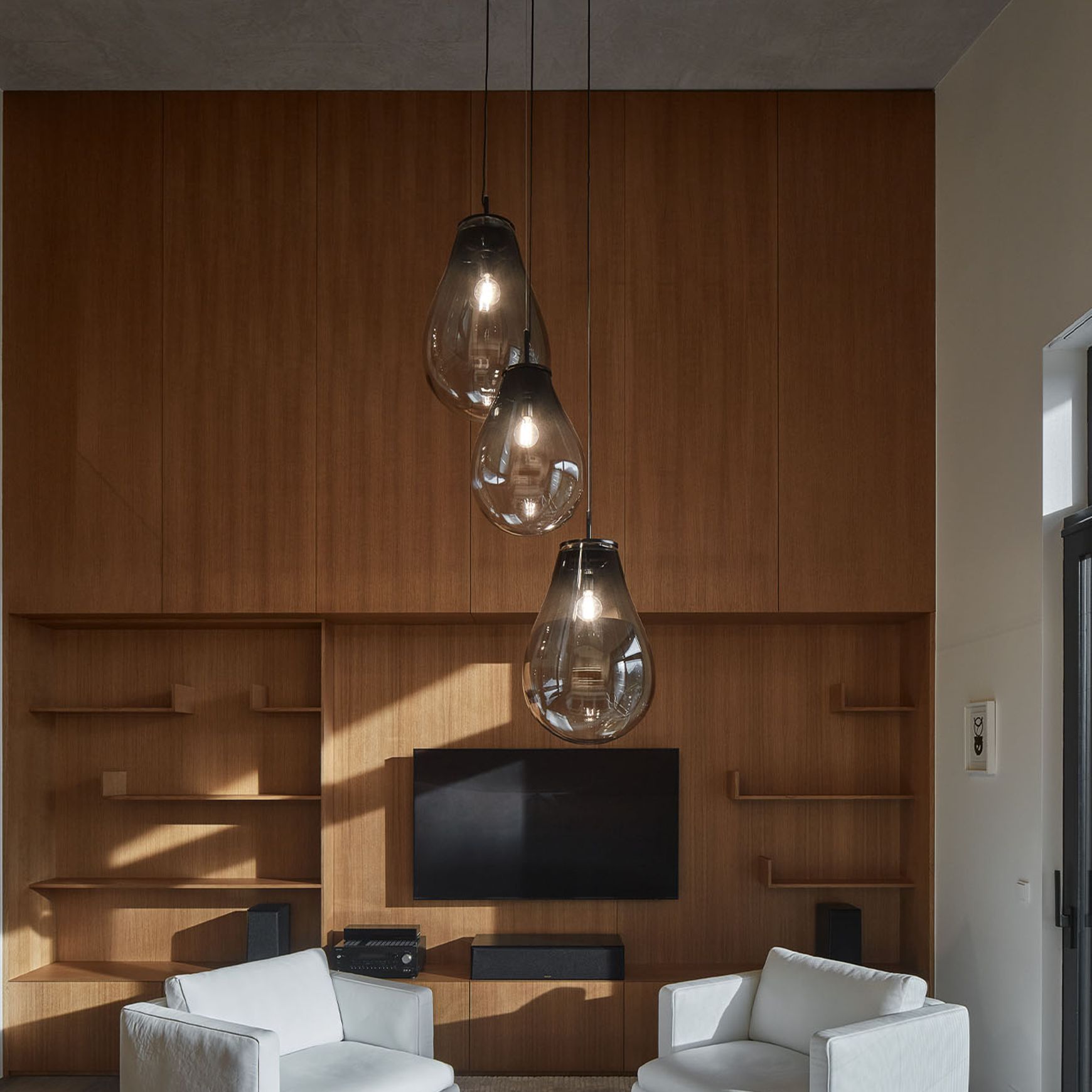 Tim Black Pendant Light
