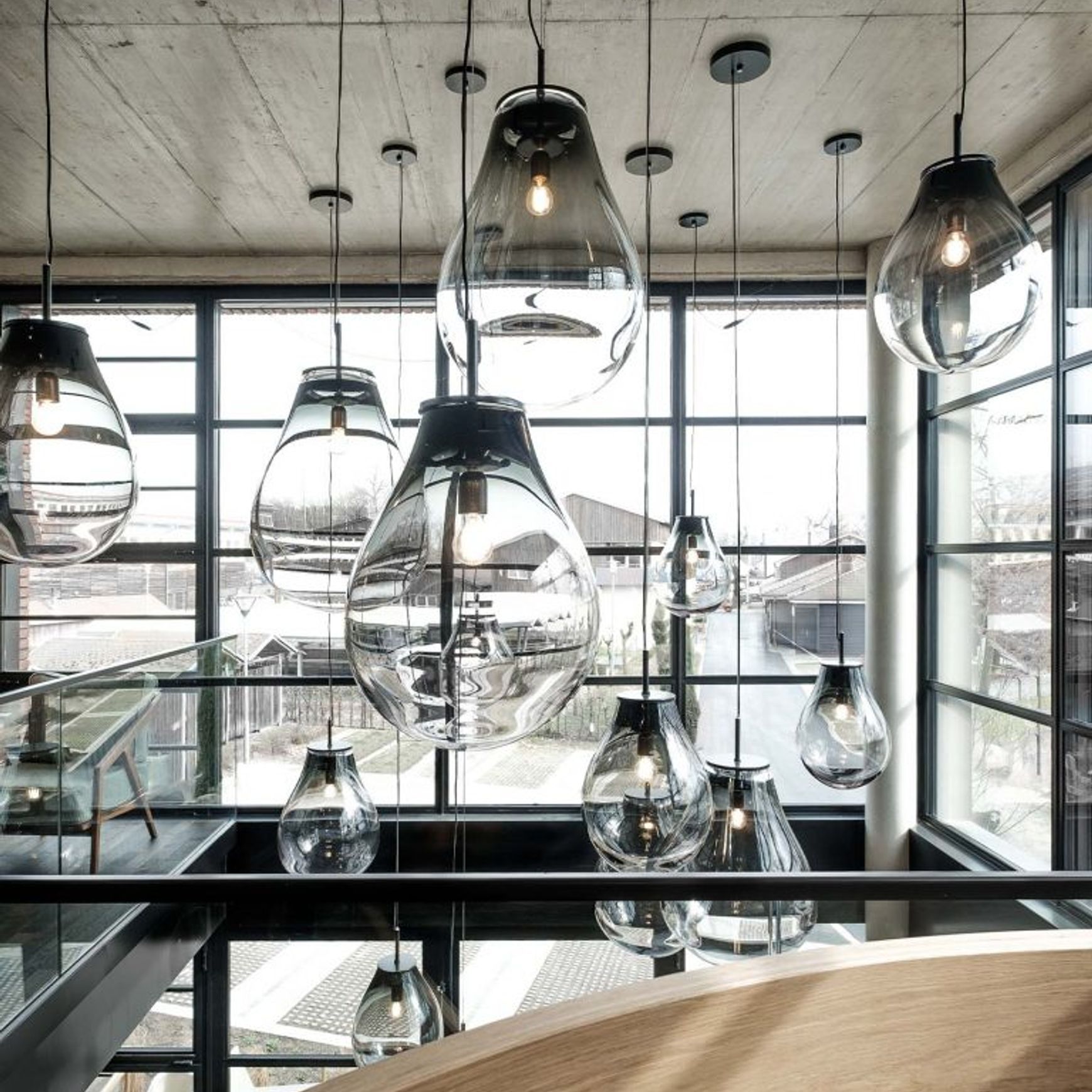 Tim Black Pendant Light