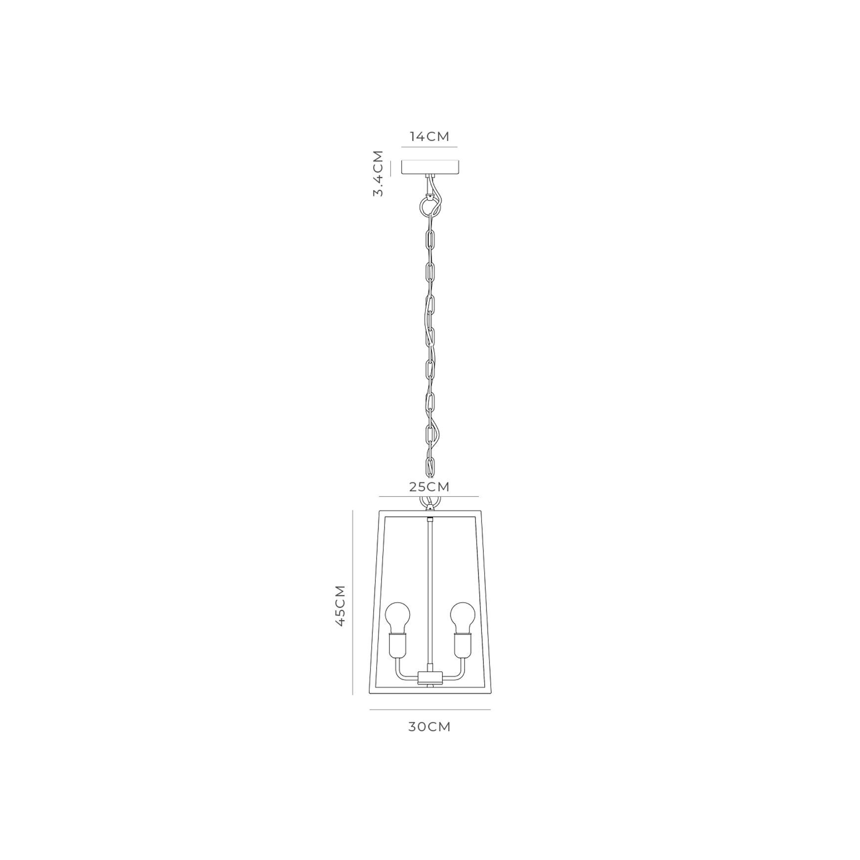 Dover Lantern Pendant Light