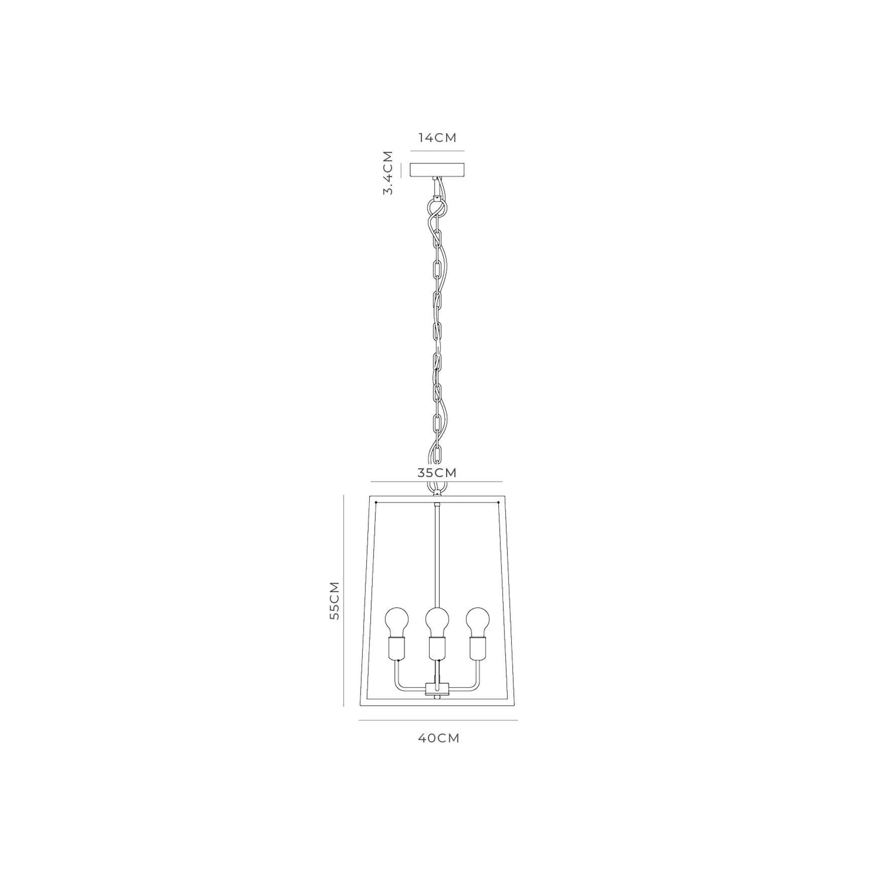 Dover Lantern Pendant Light