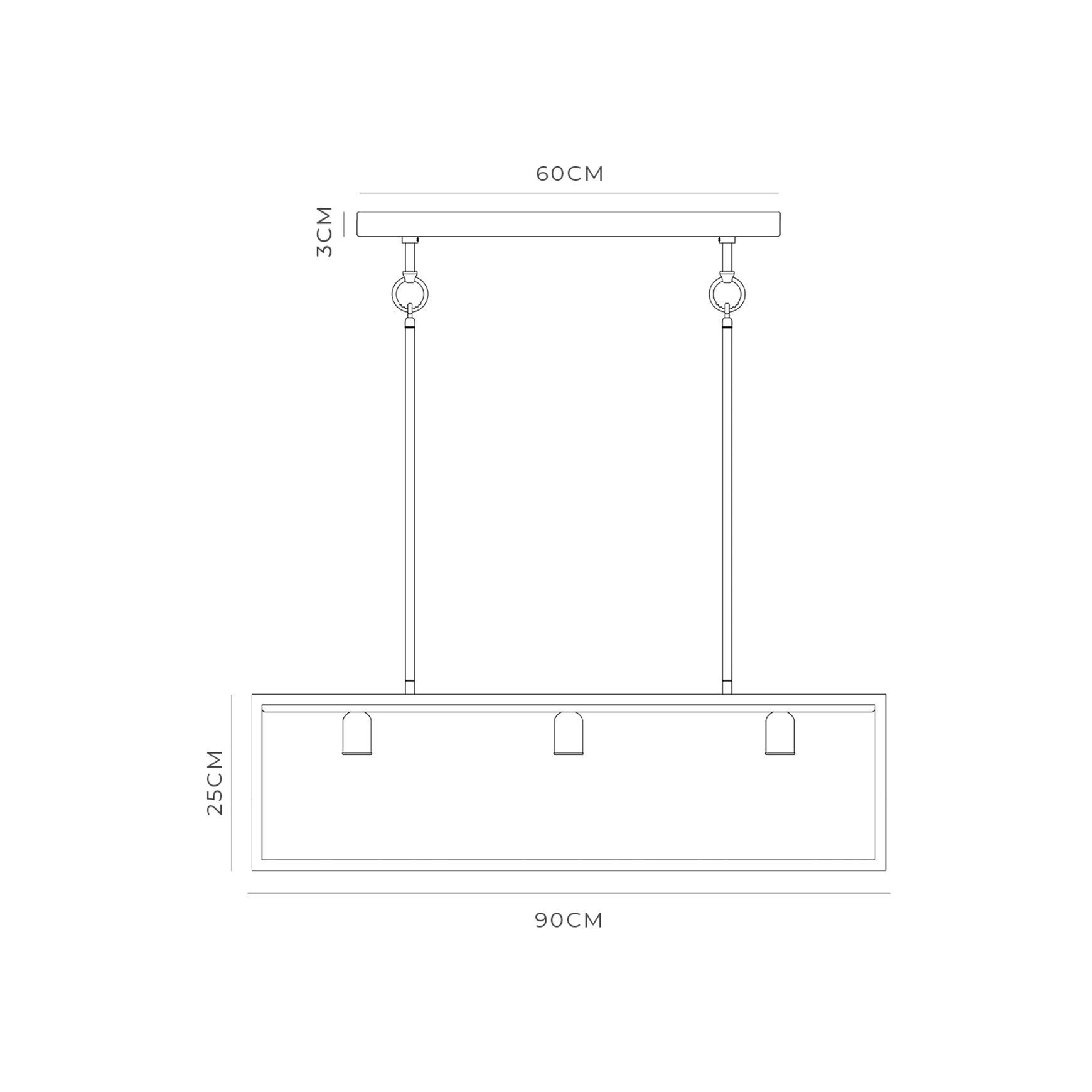 Dover Linear Pendant Light