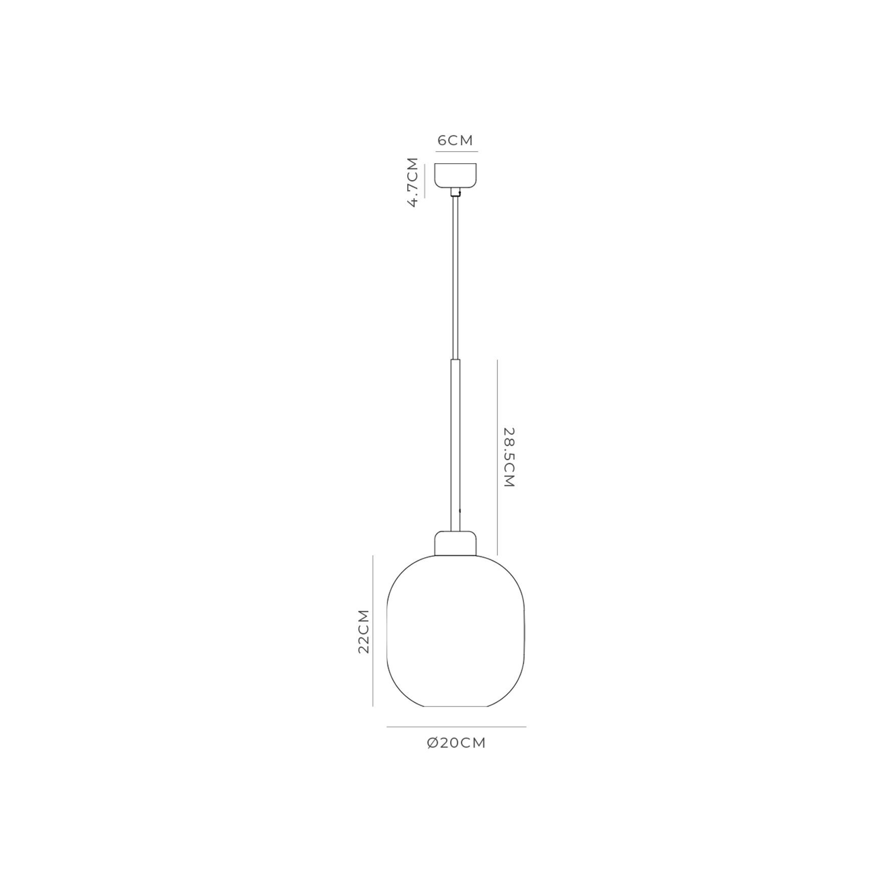 Parlour Lite Curve Pendant Light