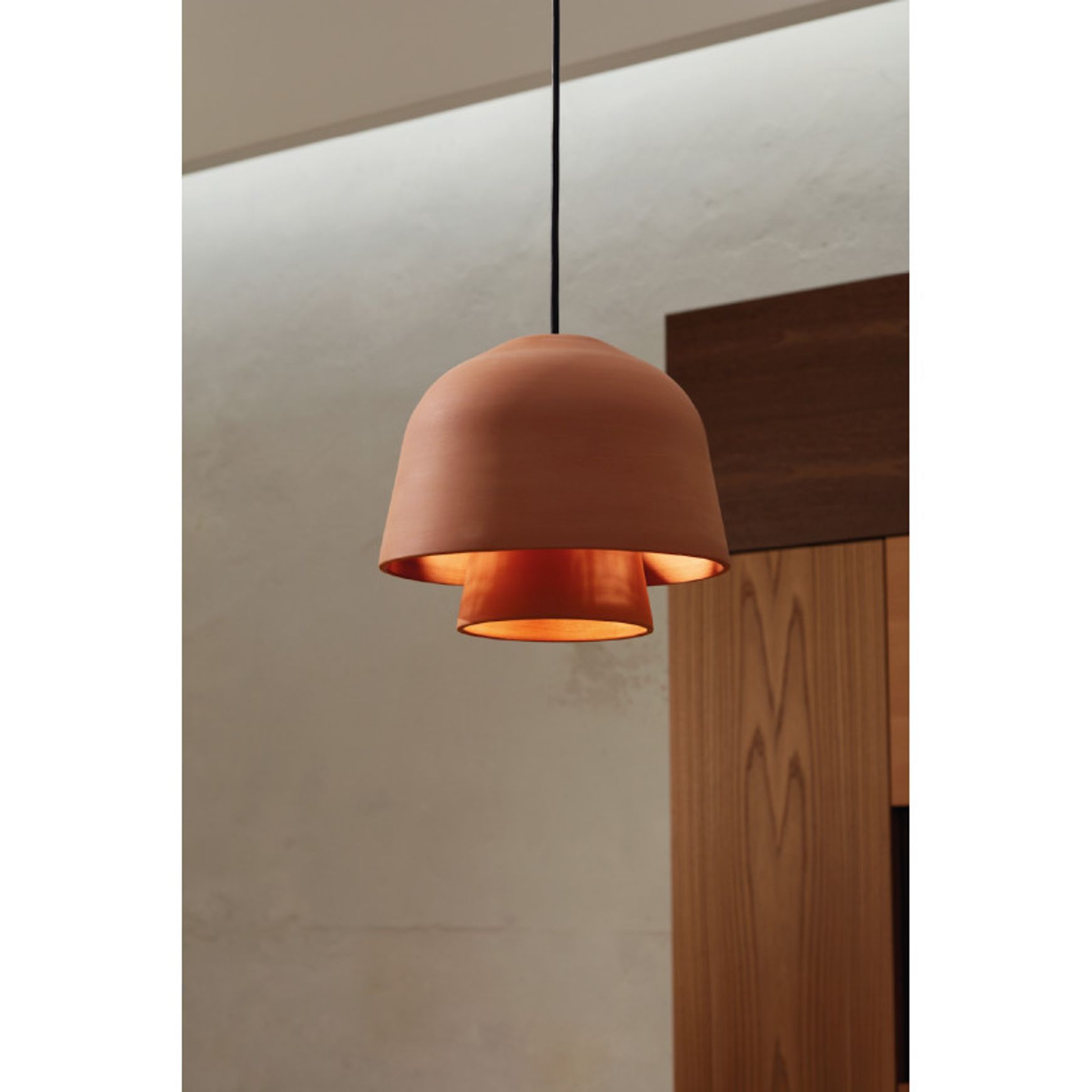 Okina Double Clay Pendant