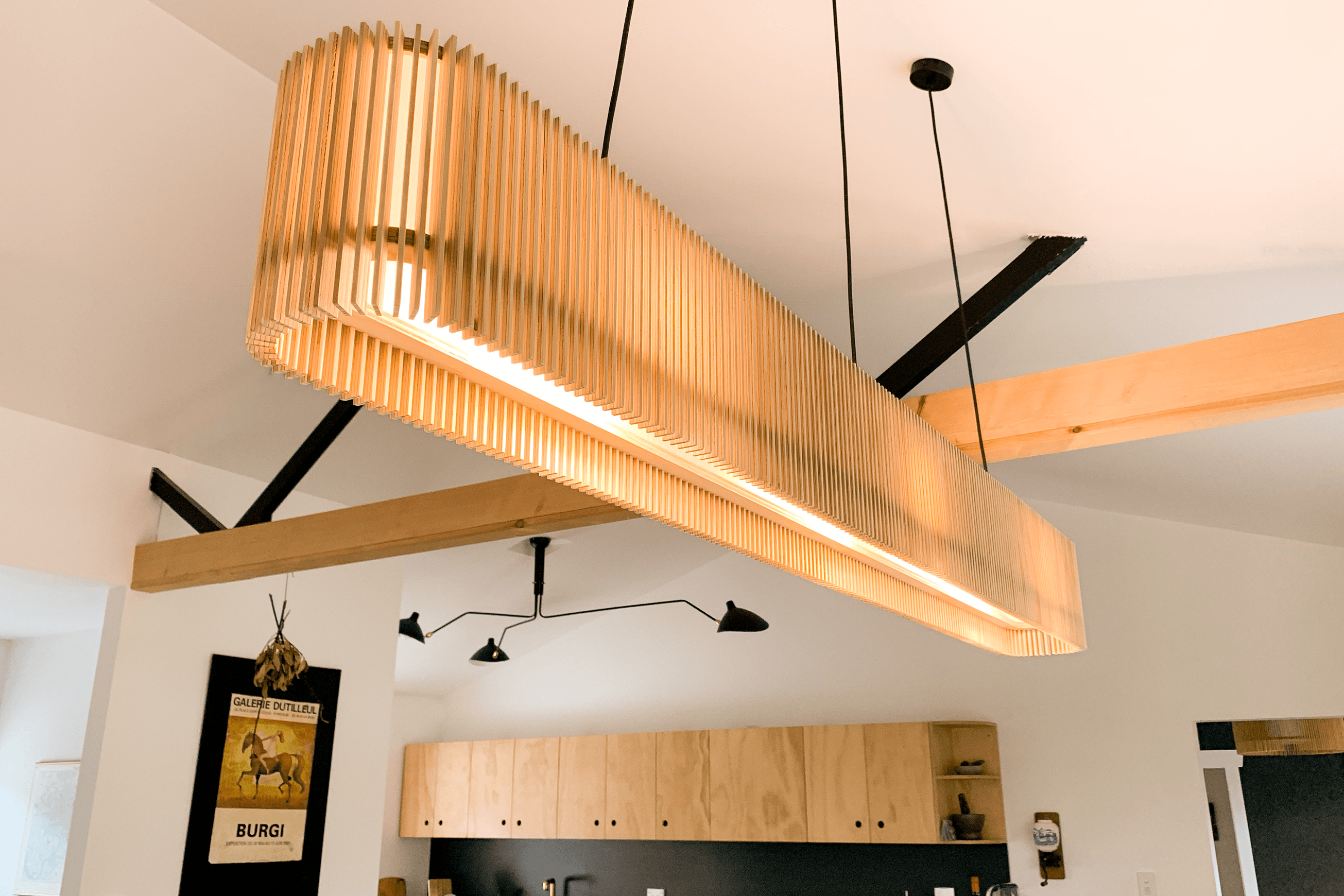iO² Slimline Rectangle Pendant Shade