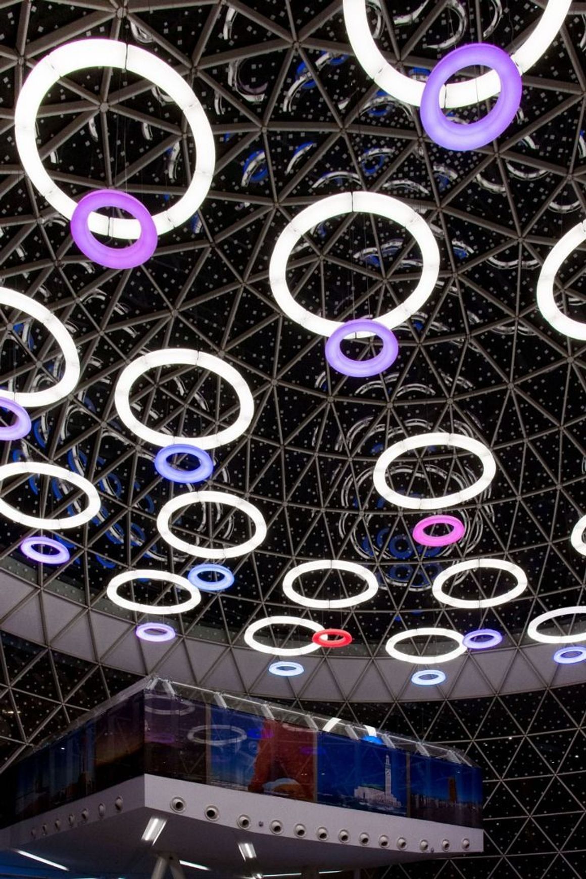 CIRCULAR POL XXL Suspended Pendant by Martinelli Luce