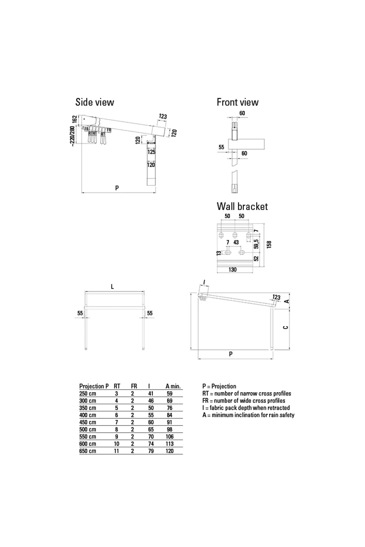 Leiner Sunrain L Retractable Roof Pergola