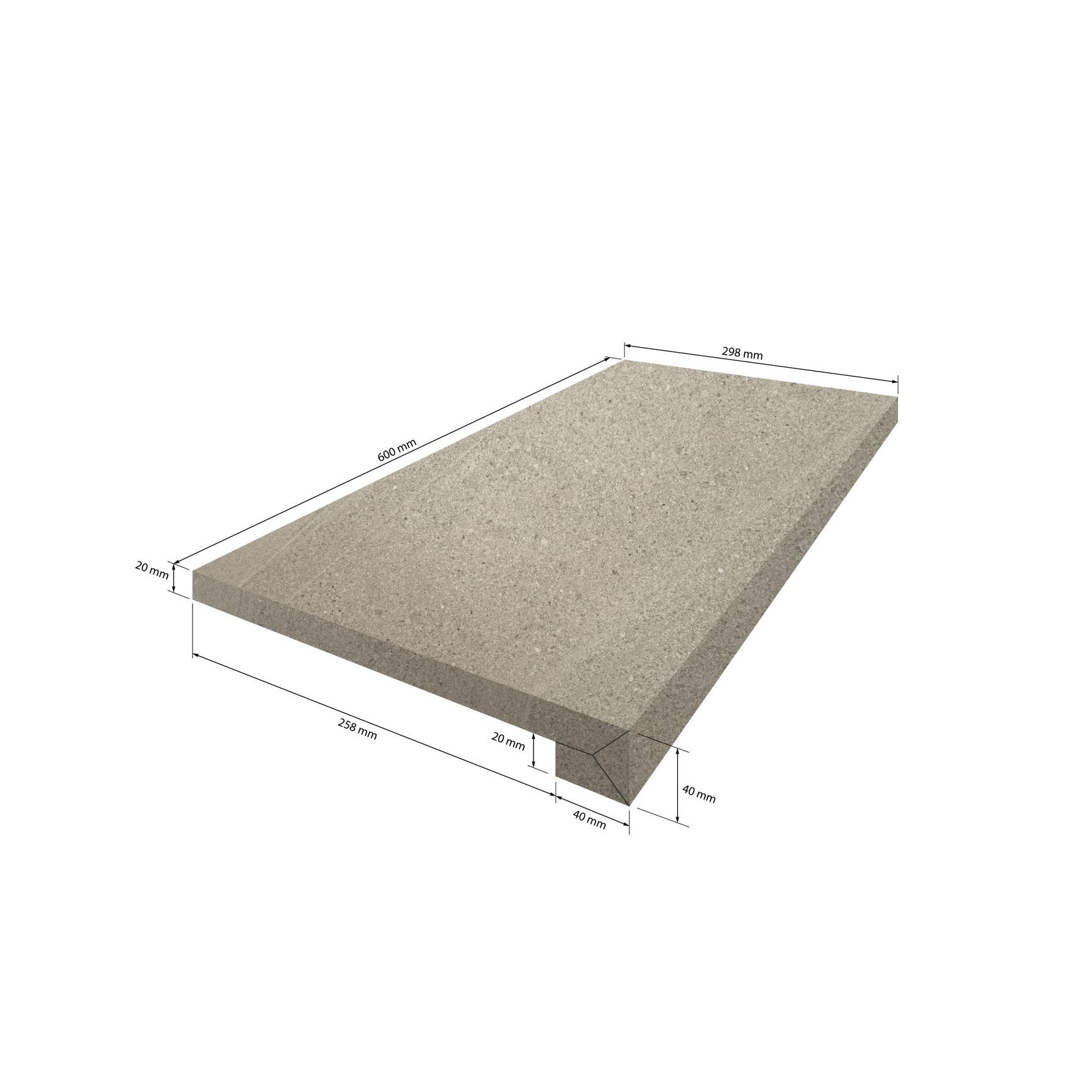 CMP Porcelain Harbour Grey Tile