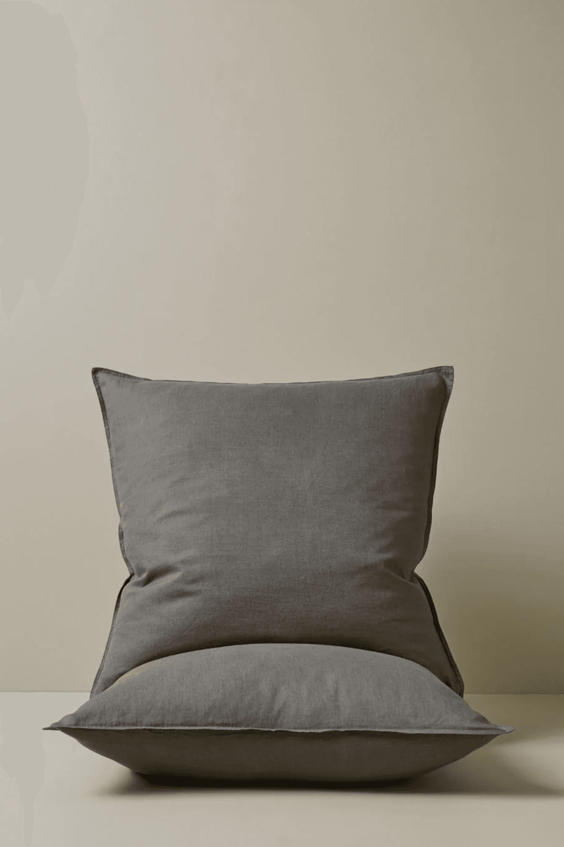 Ravello Pillowcase Pair - Charcoal | Standard, King or Euro Size