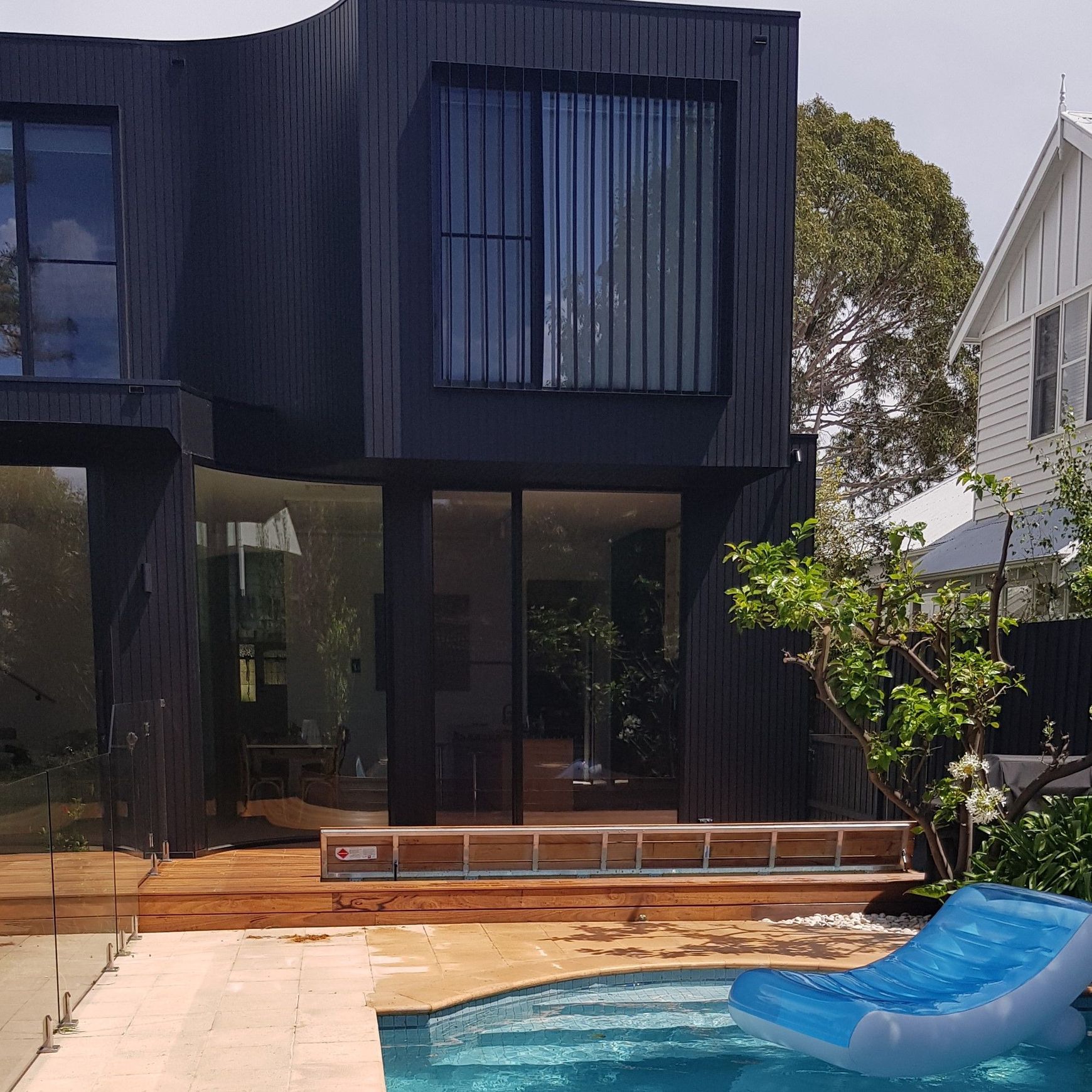 Under Deck UnderCover® Concealed Pool Cover - Powered